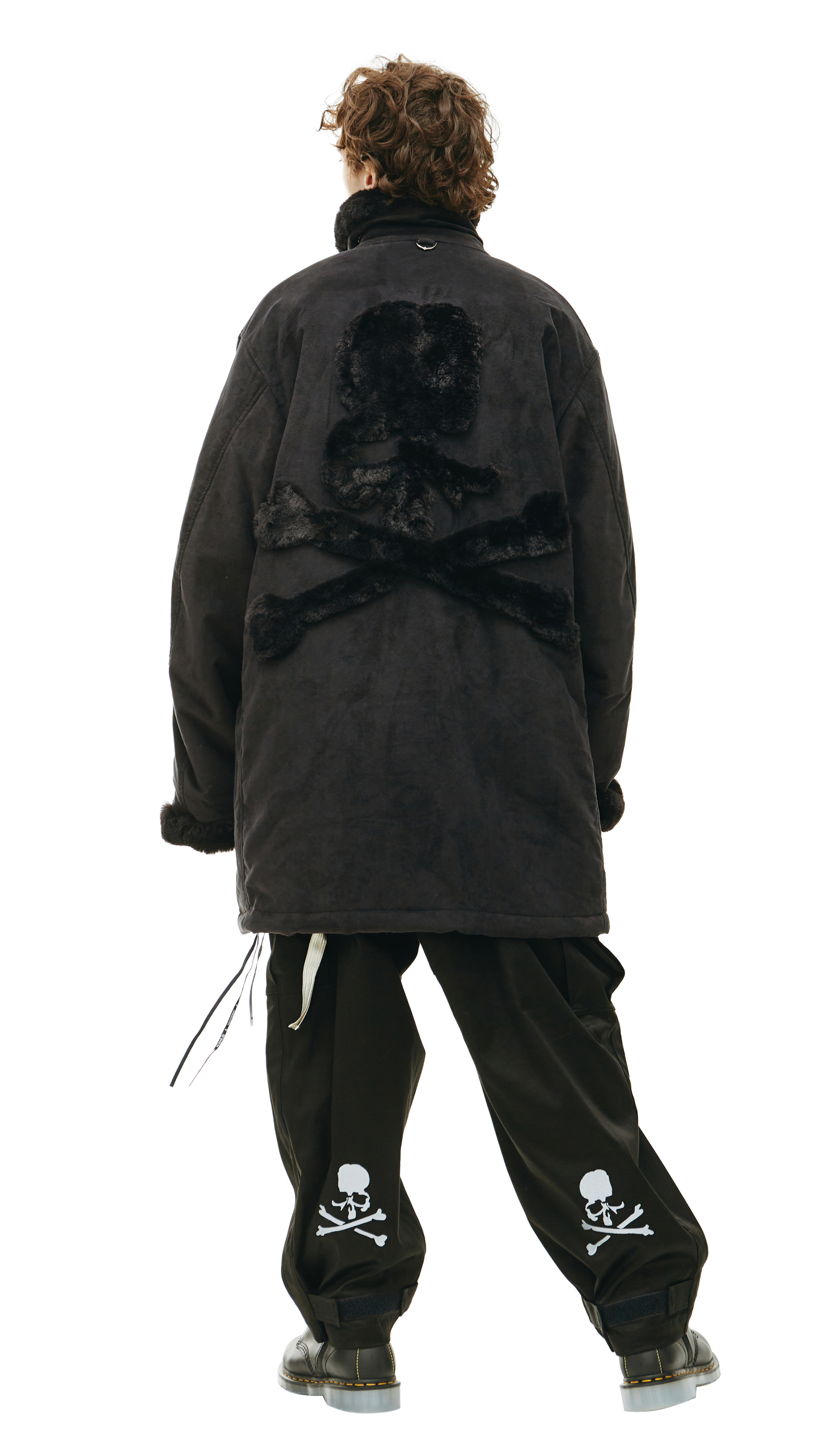 Mastermind WORLD Fake fur shearling coat