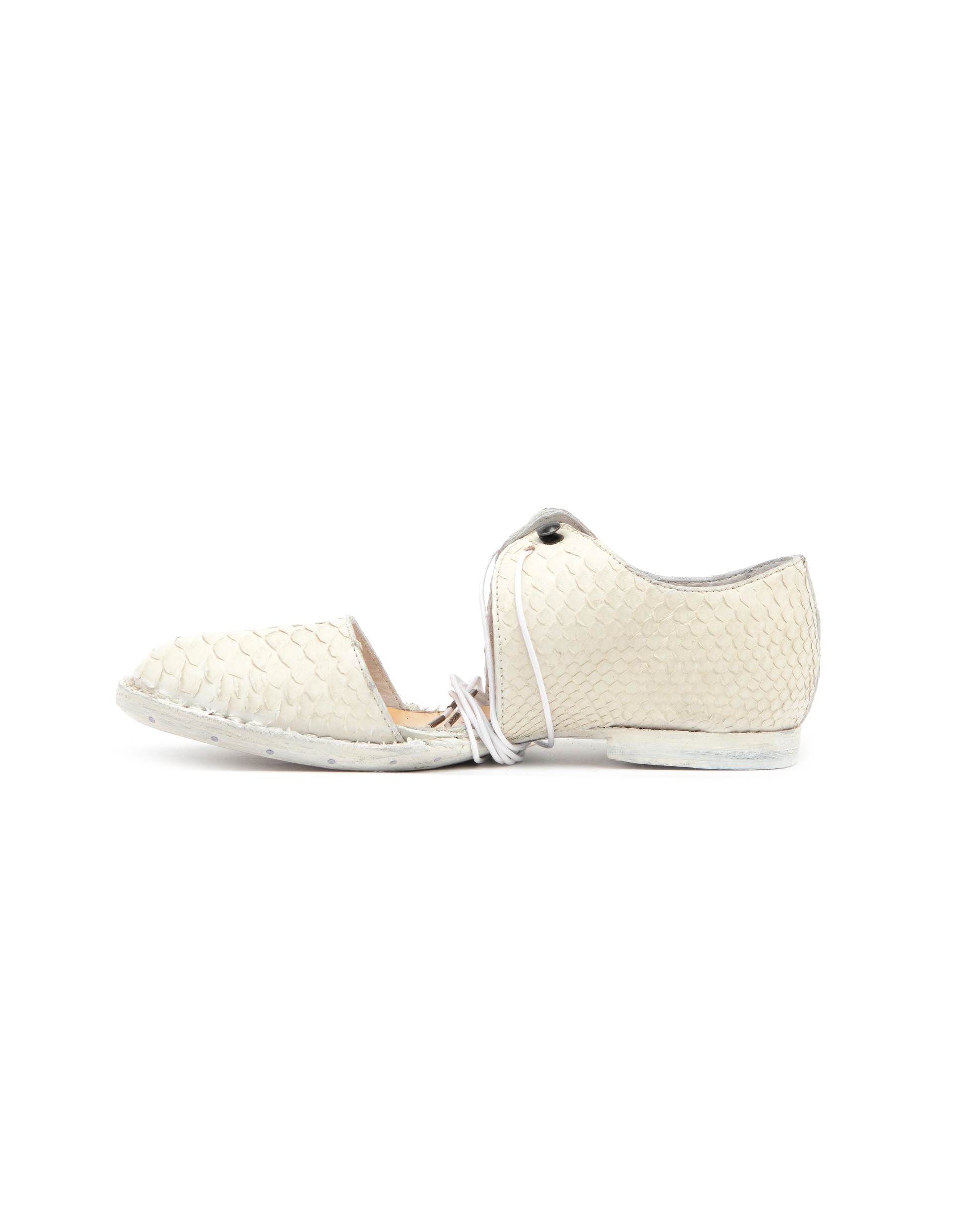Barny Nakhle Python leather shoes