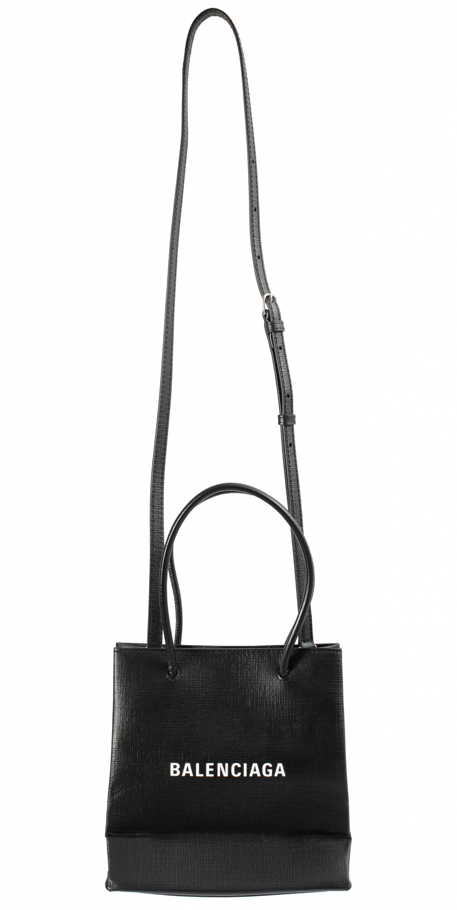 Balenciaga Shopping XXS Tote Bag in Black