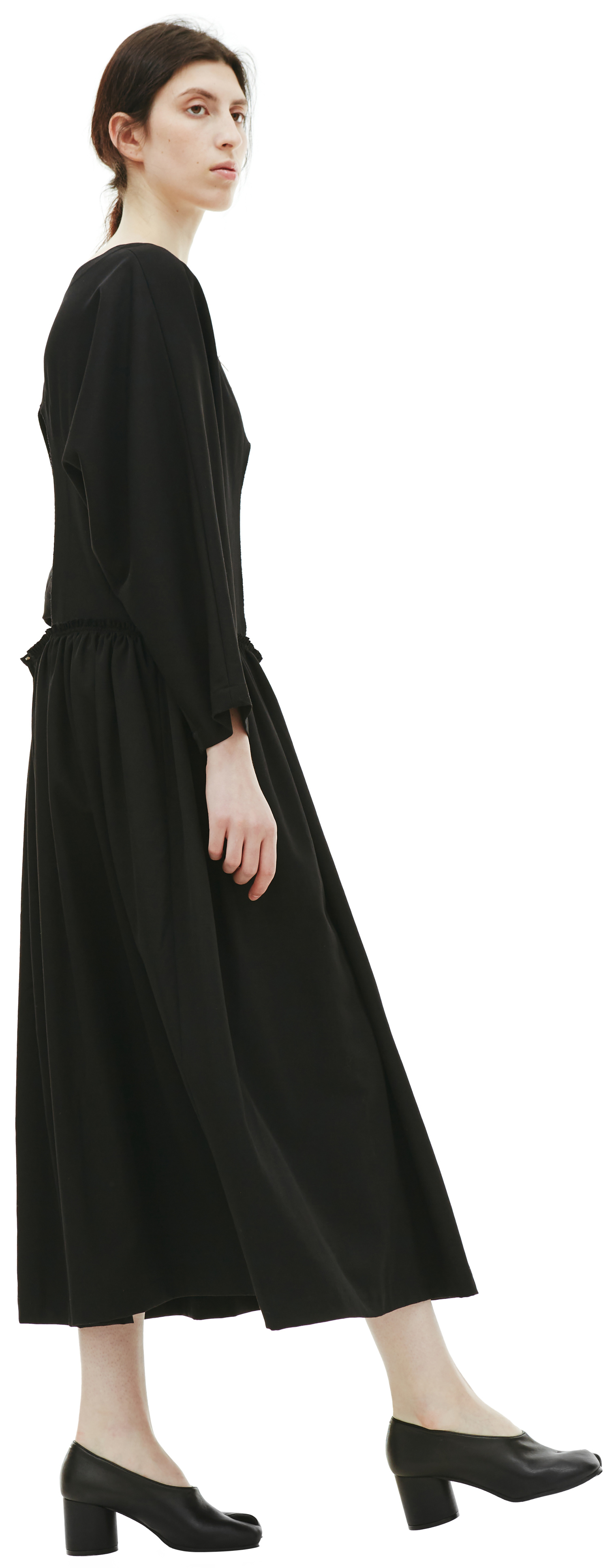 Comme des Garcons CdG Black Cut Out Dress
