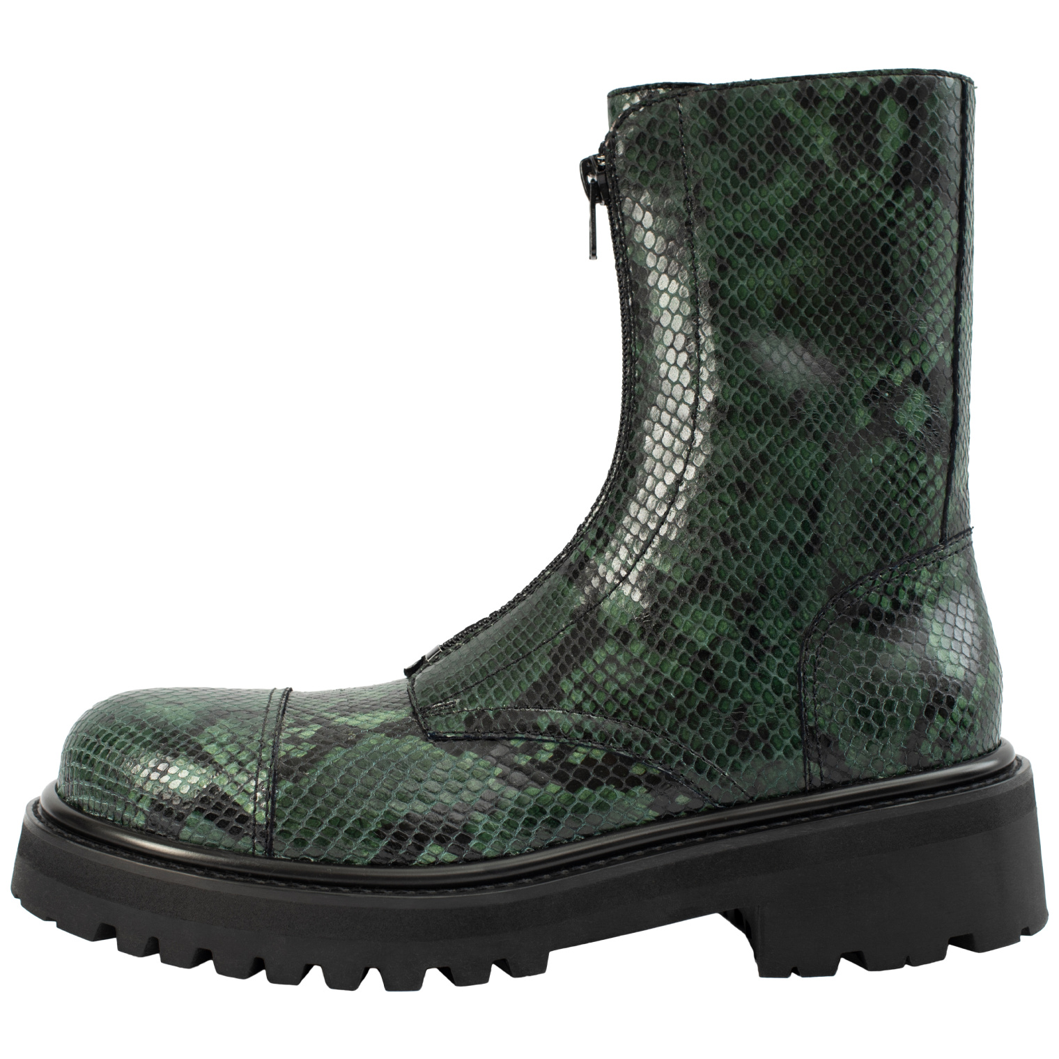 VETEMENTS Zip-up Combat Boots