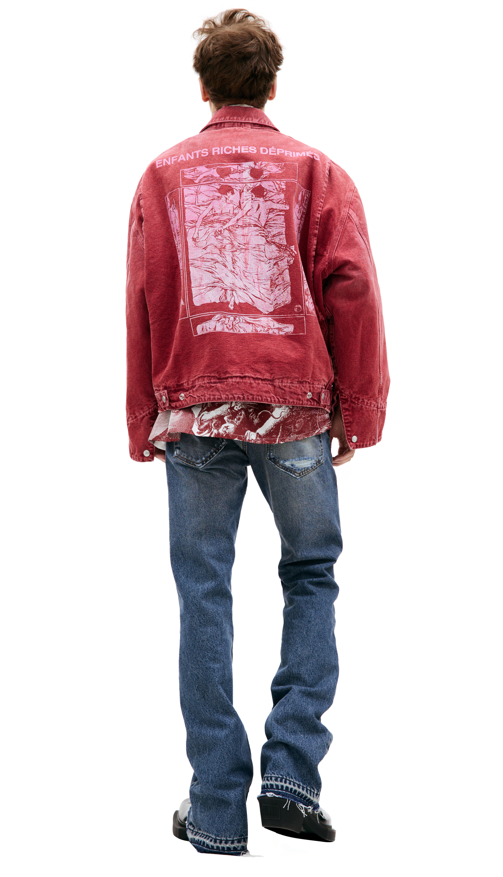 Enfants Riches Déprimés Denim zip up jacket