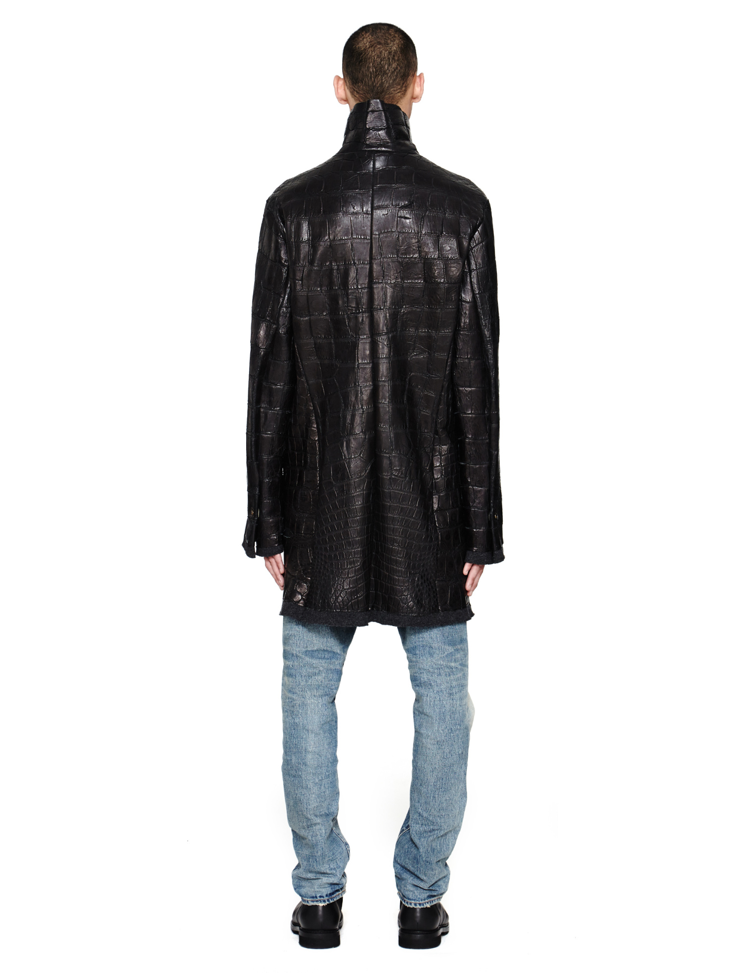 Isaac Sellam Crocodile leather jacket