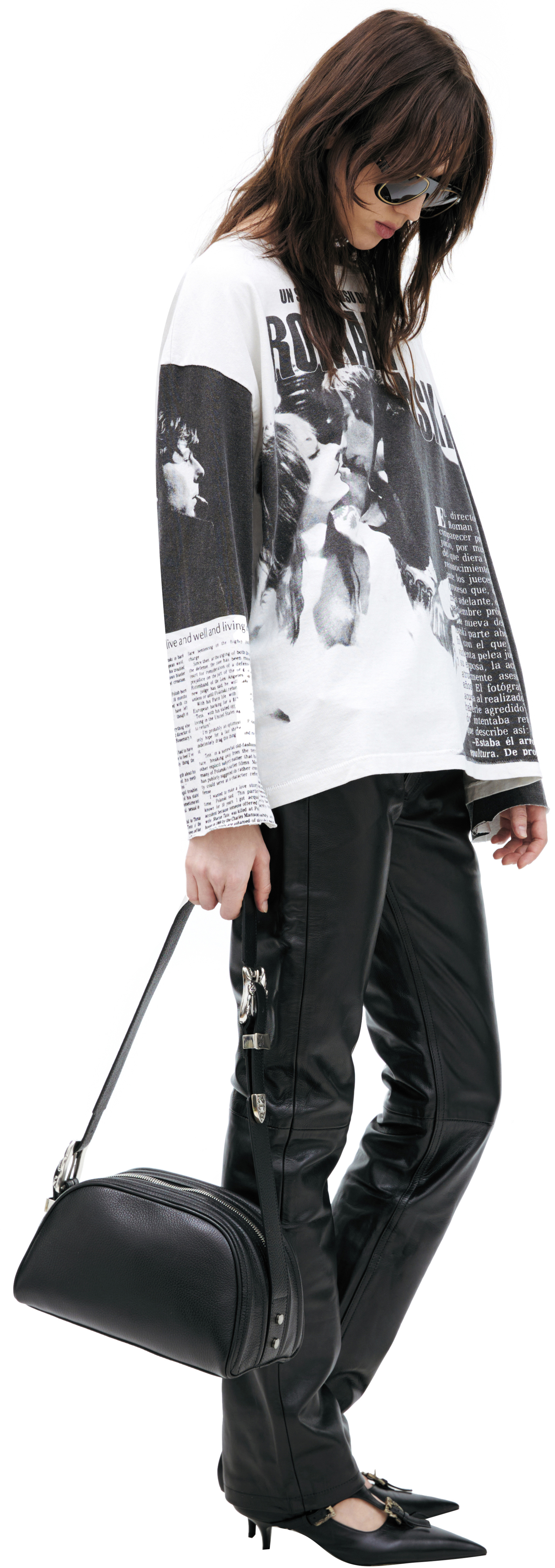 Enfants Riches Déprimés White longsleeve with prints