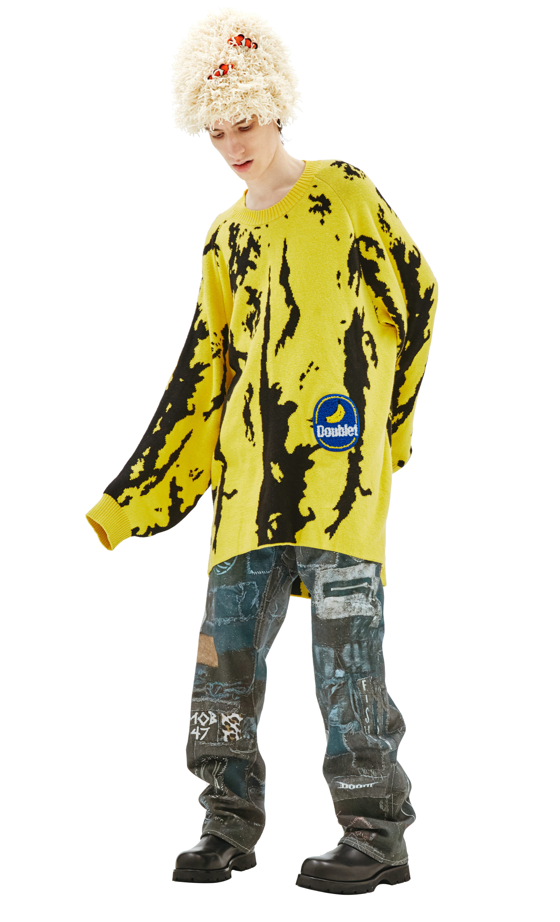 Doublet Sea anemone beanie