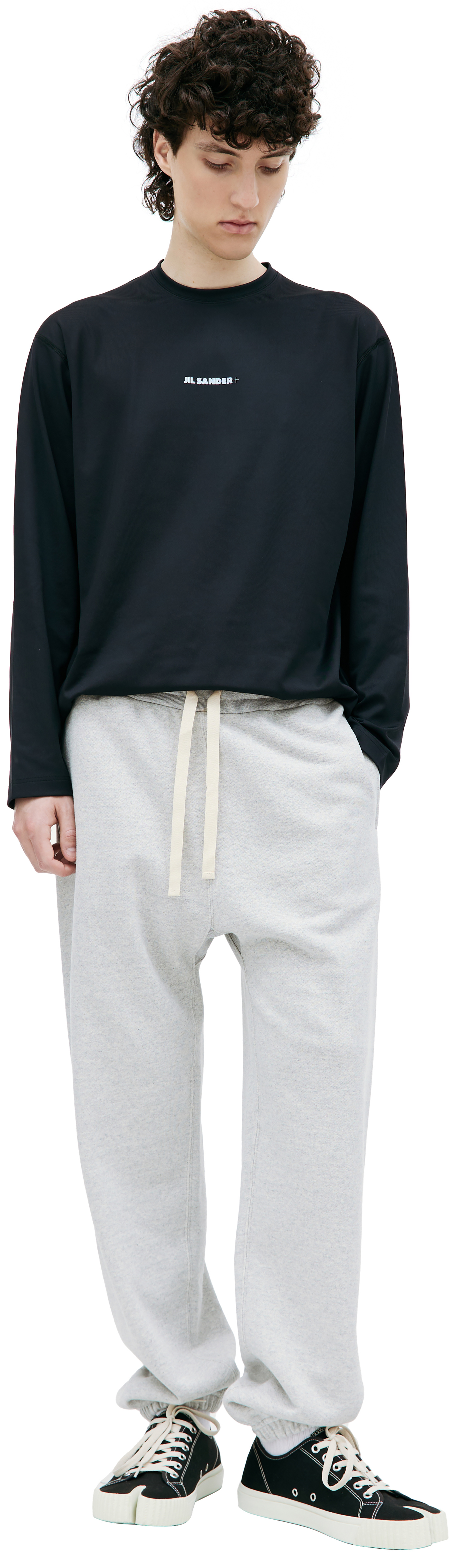 Jil Sander Спортивные брюки с лентами