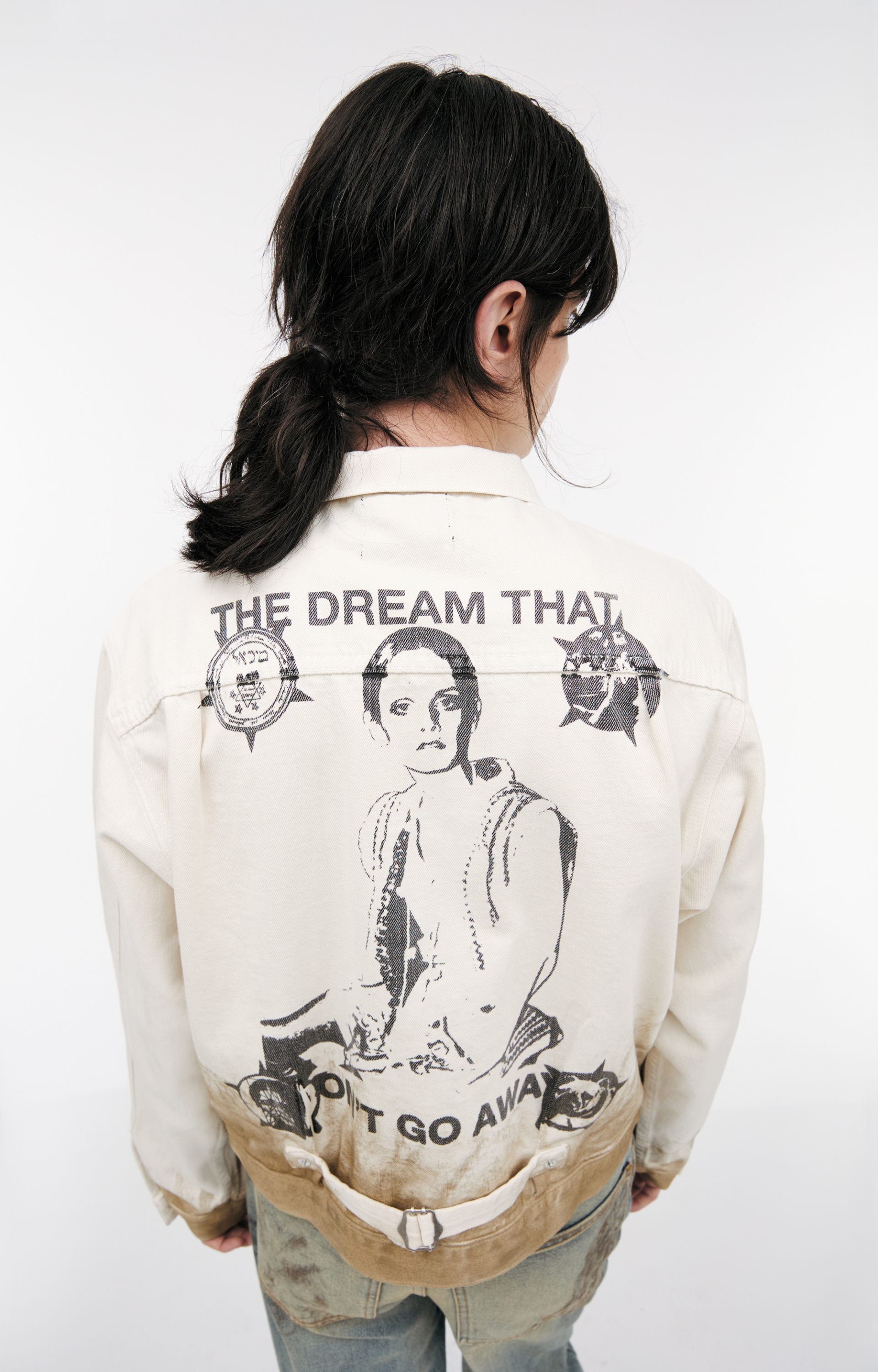 Enfants Riches Déprimés Printed denim jacket