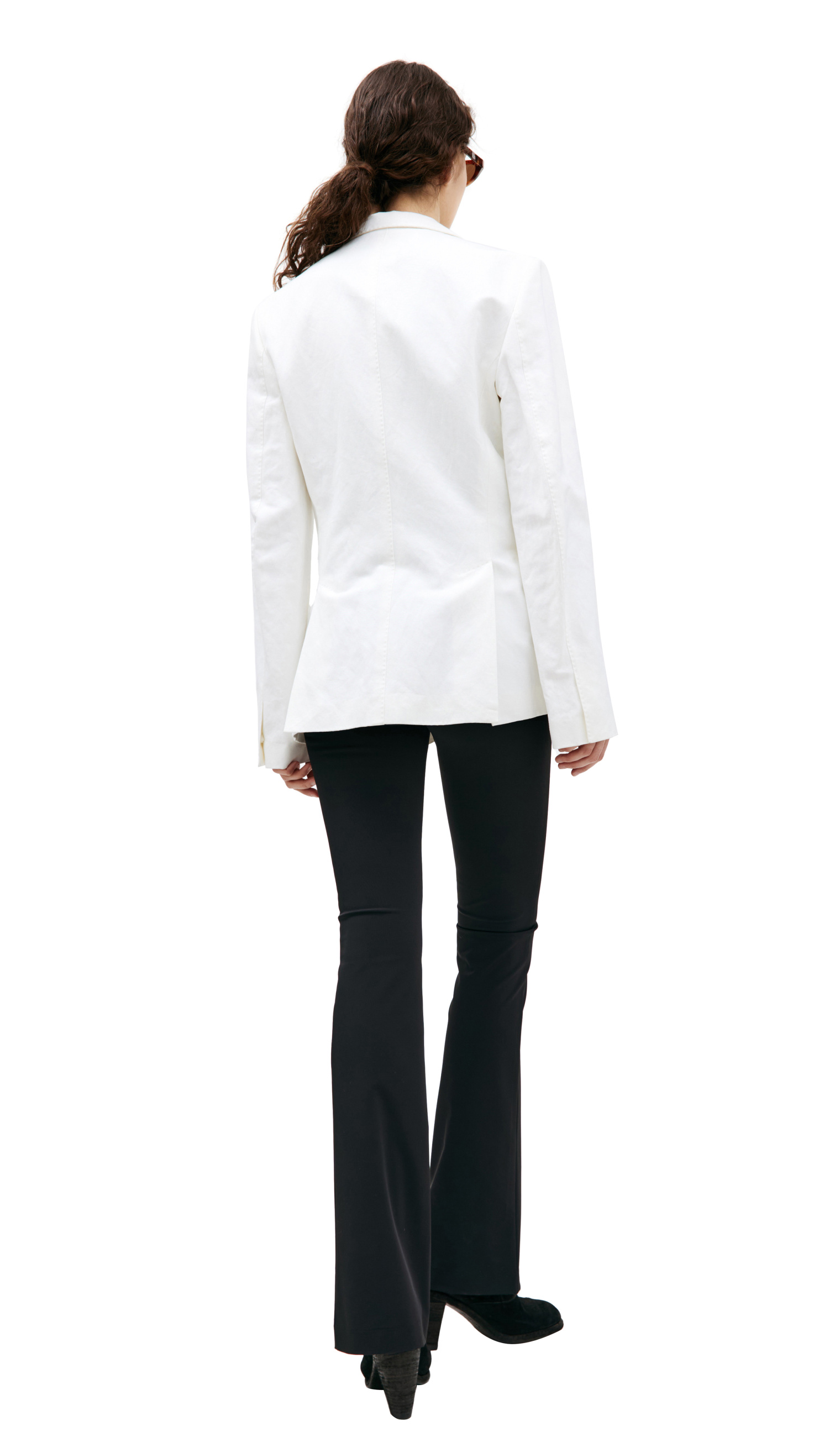 Haider Ackermann White Viscose Blazer