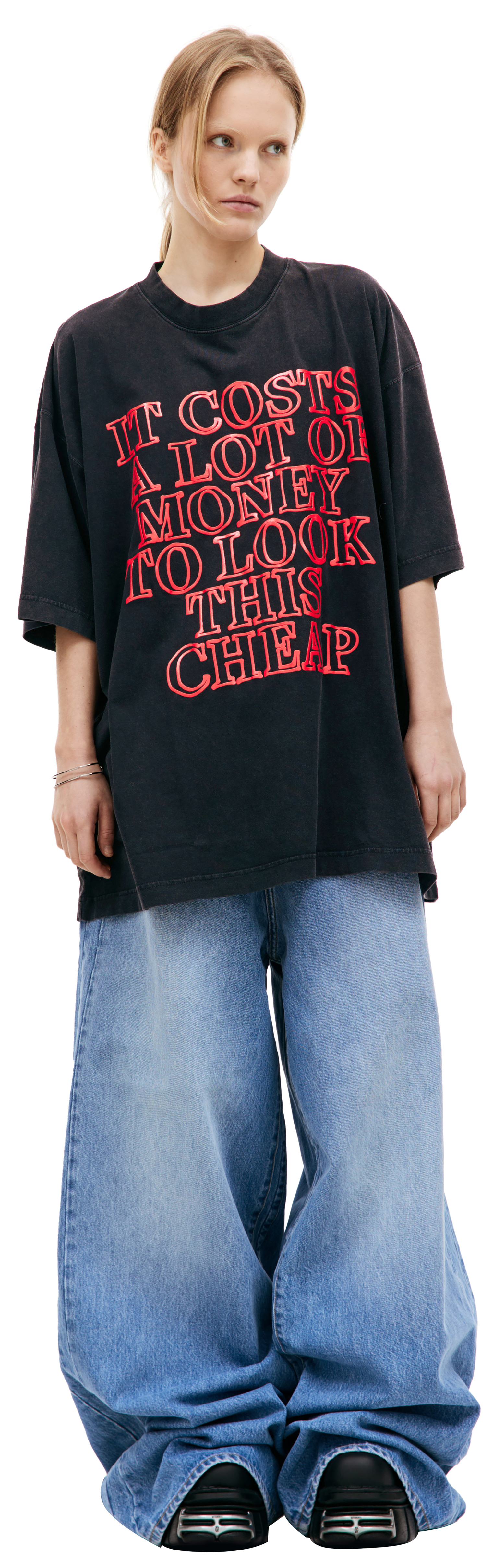 VETEMENTS Very Expensive cotton t-shirt