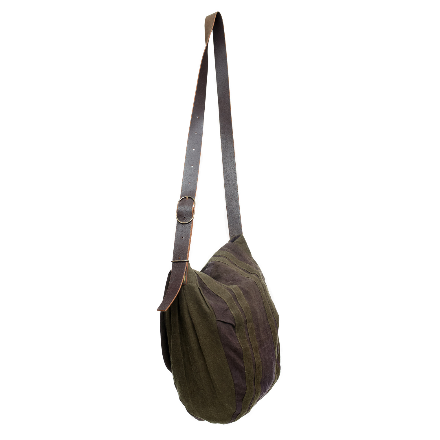 Ziggy Chen Bag with stitched stripes