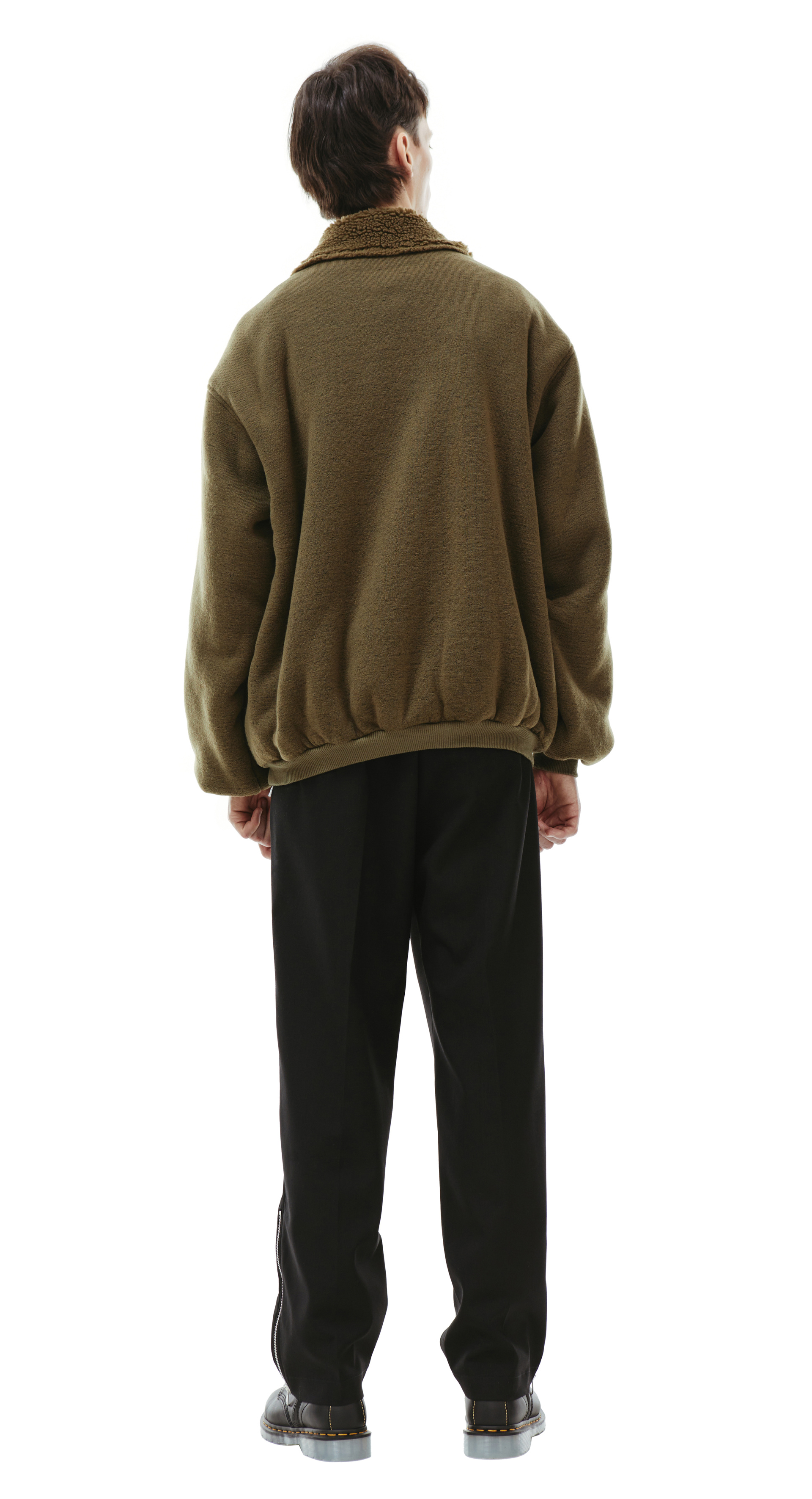 Children of the discordance Oversized boa jacket