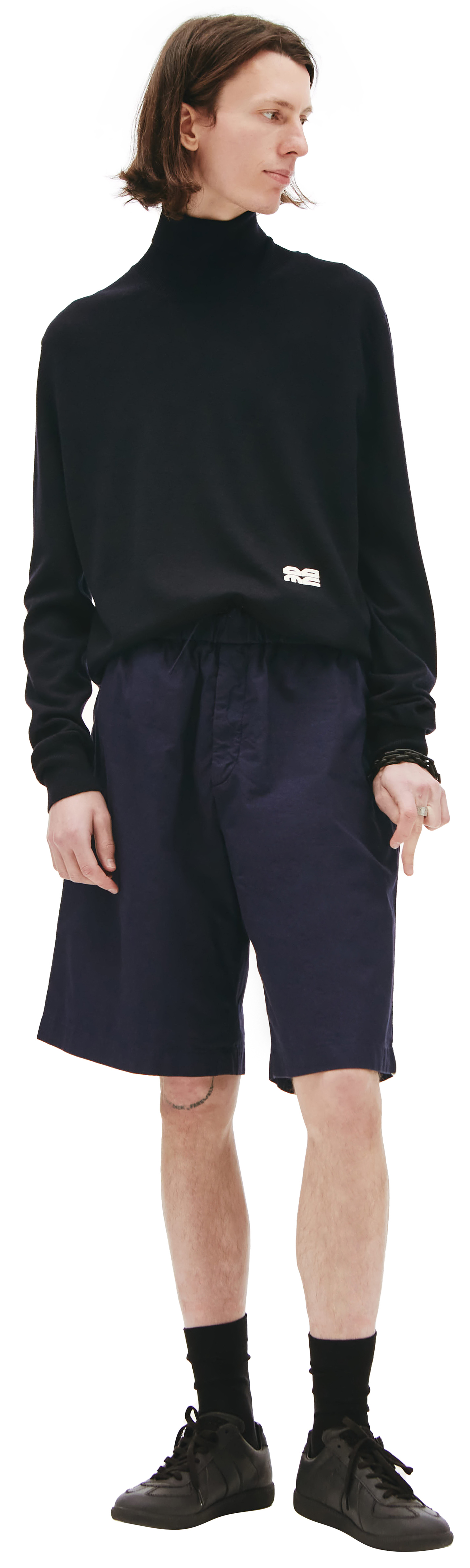 Buy Jil Sander men relaxed-fit shorts in blue for €329 online on ...