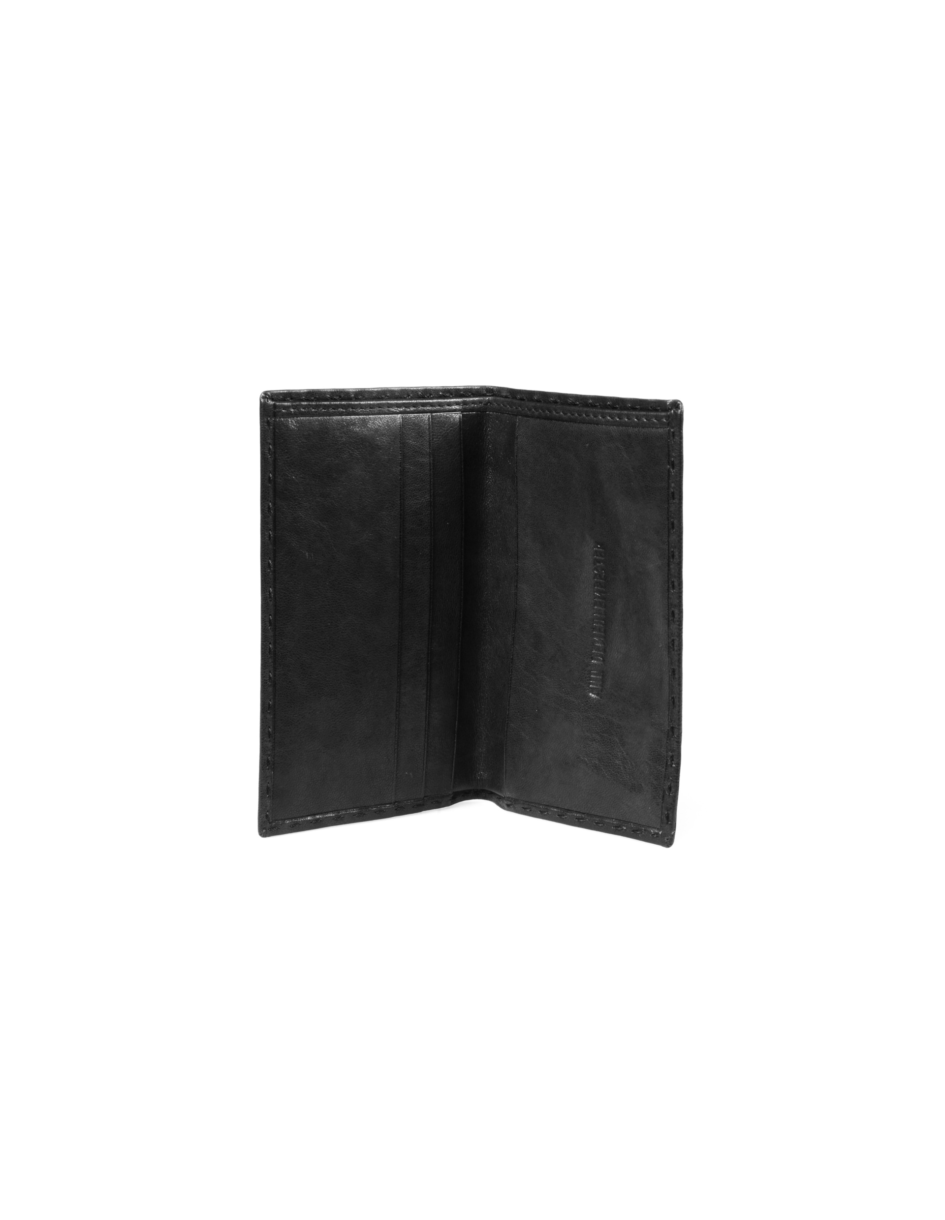 Ann Demeulemeester Leather card holder