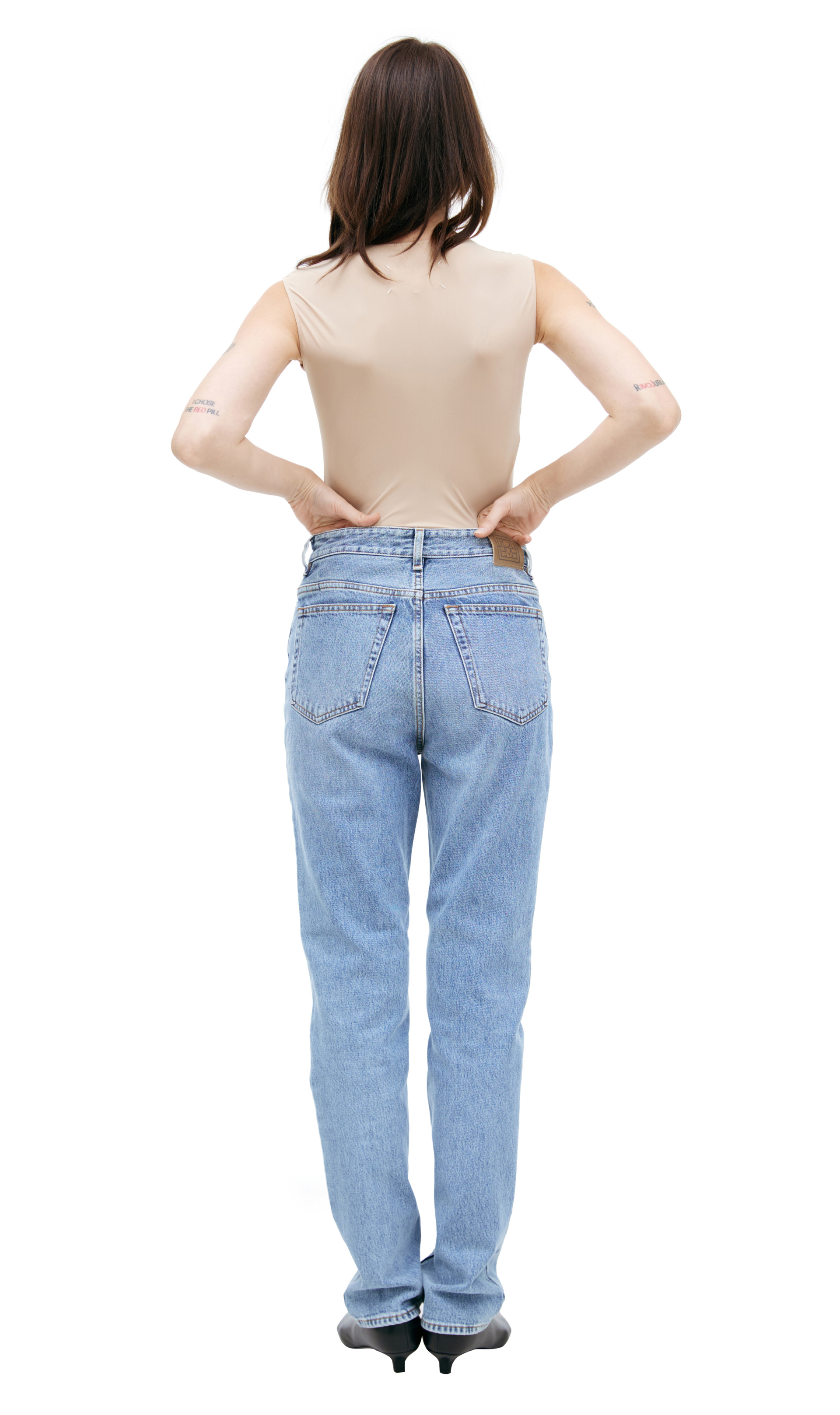 TOTEME Straight cotton jeans