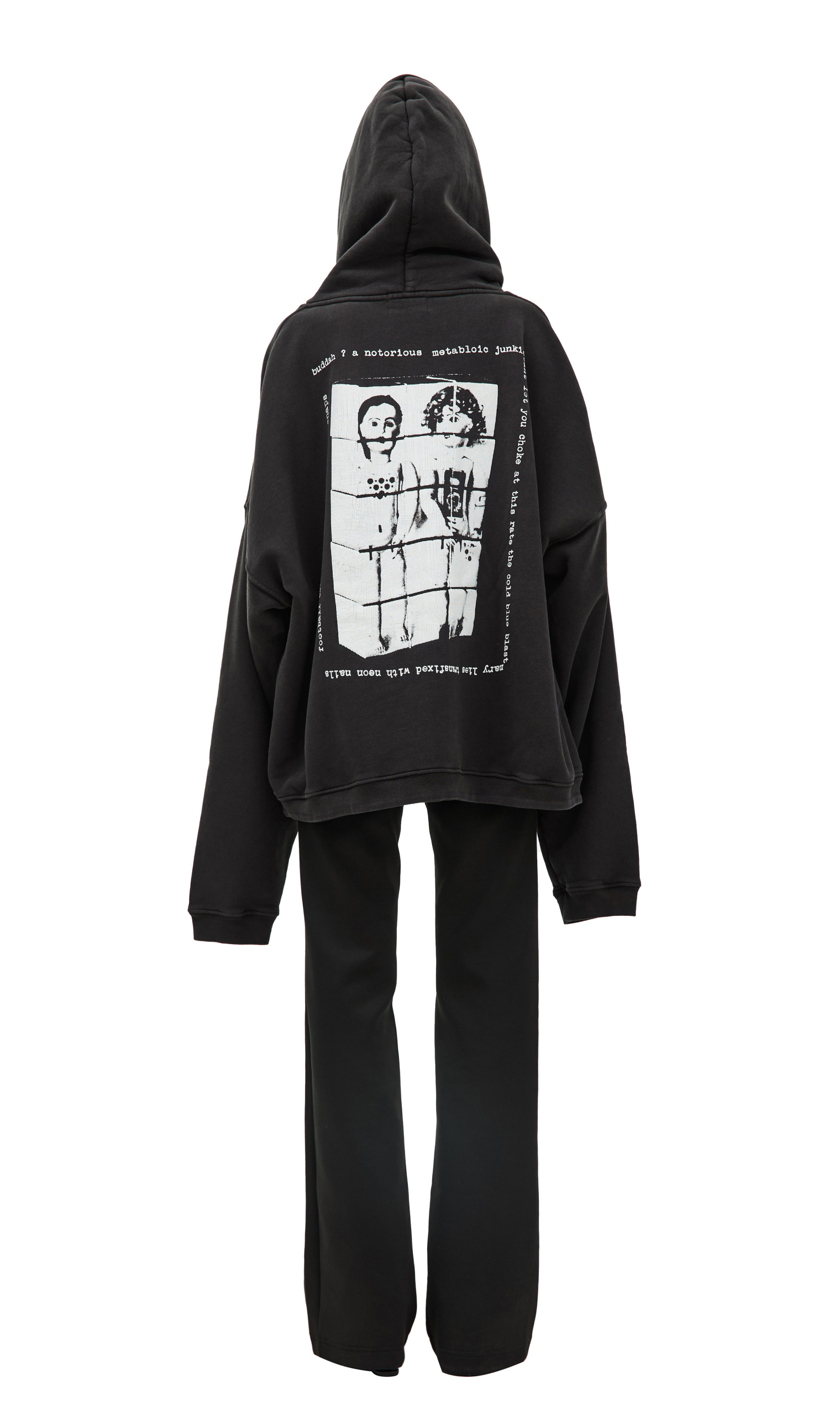 Enfants Riches Deprimes Black cotton hoodie