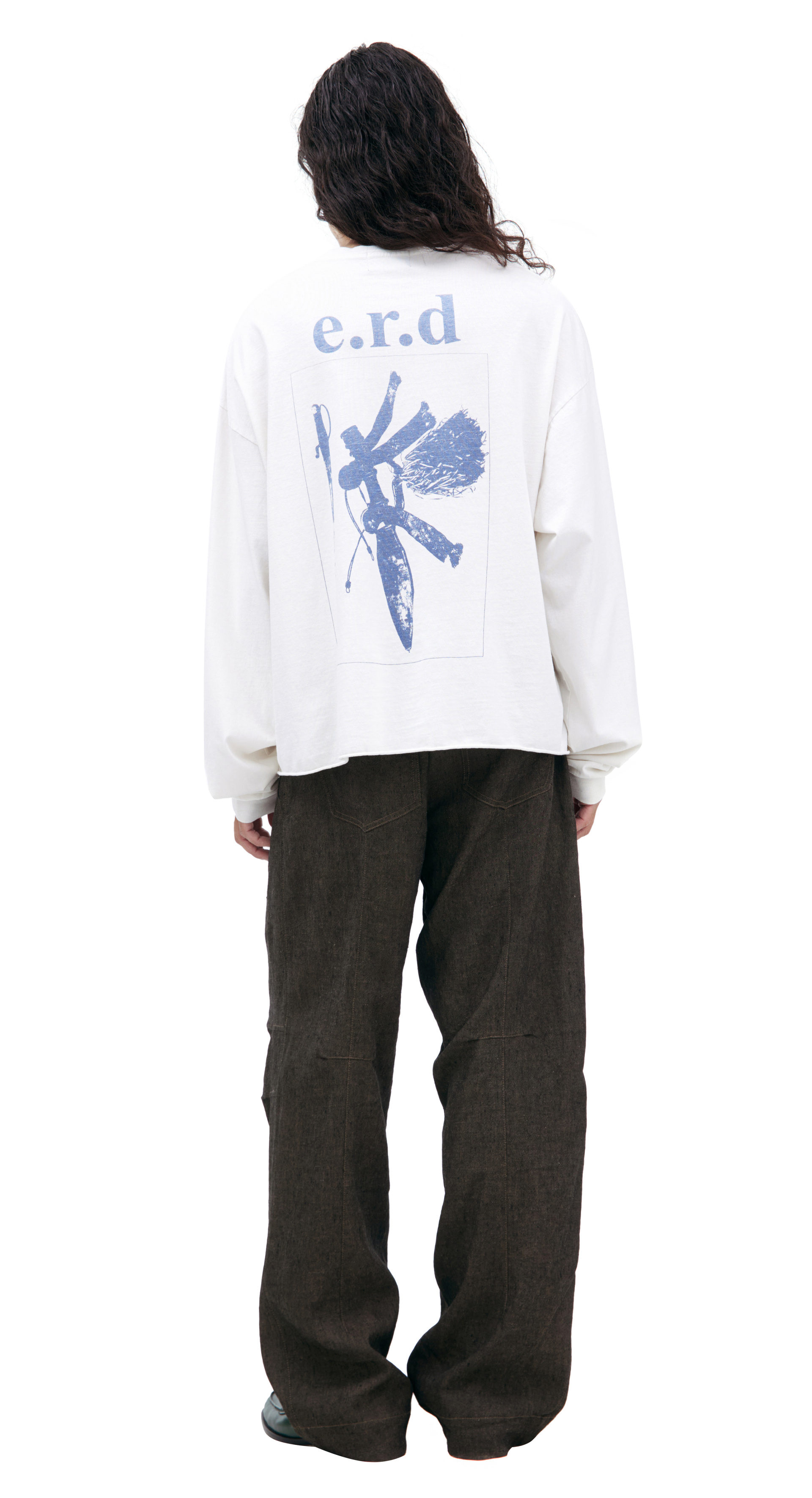 Enfants Riches Déprimés White longsleeve with print