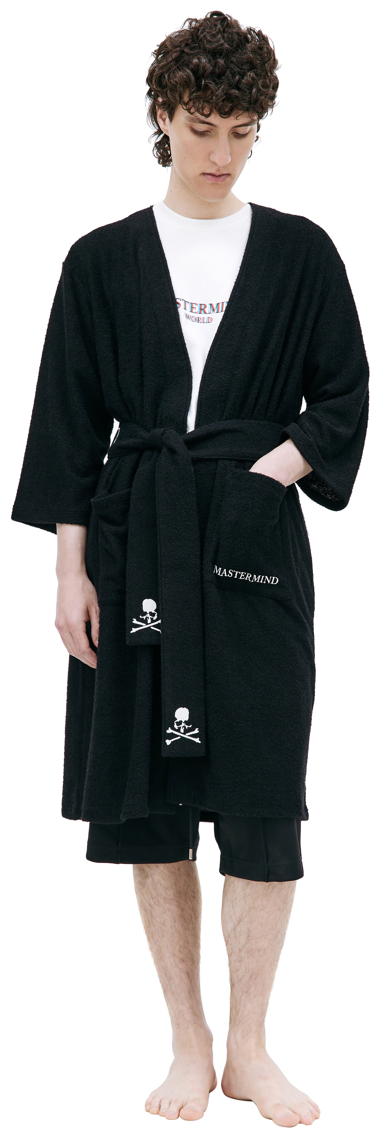 Mastermind WORLD Black long robe