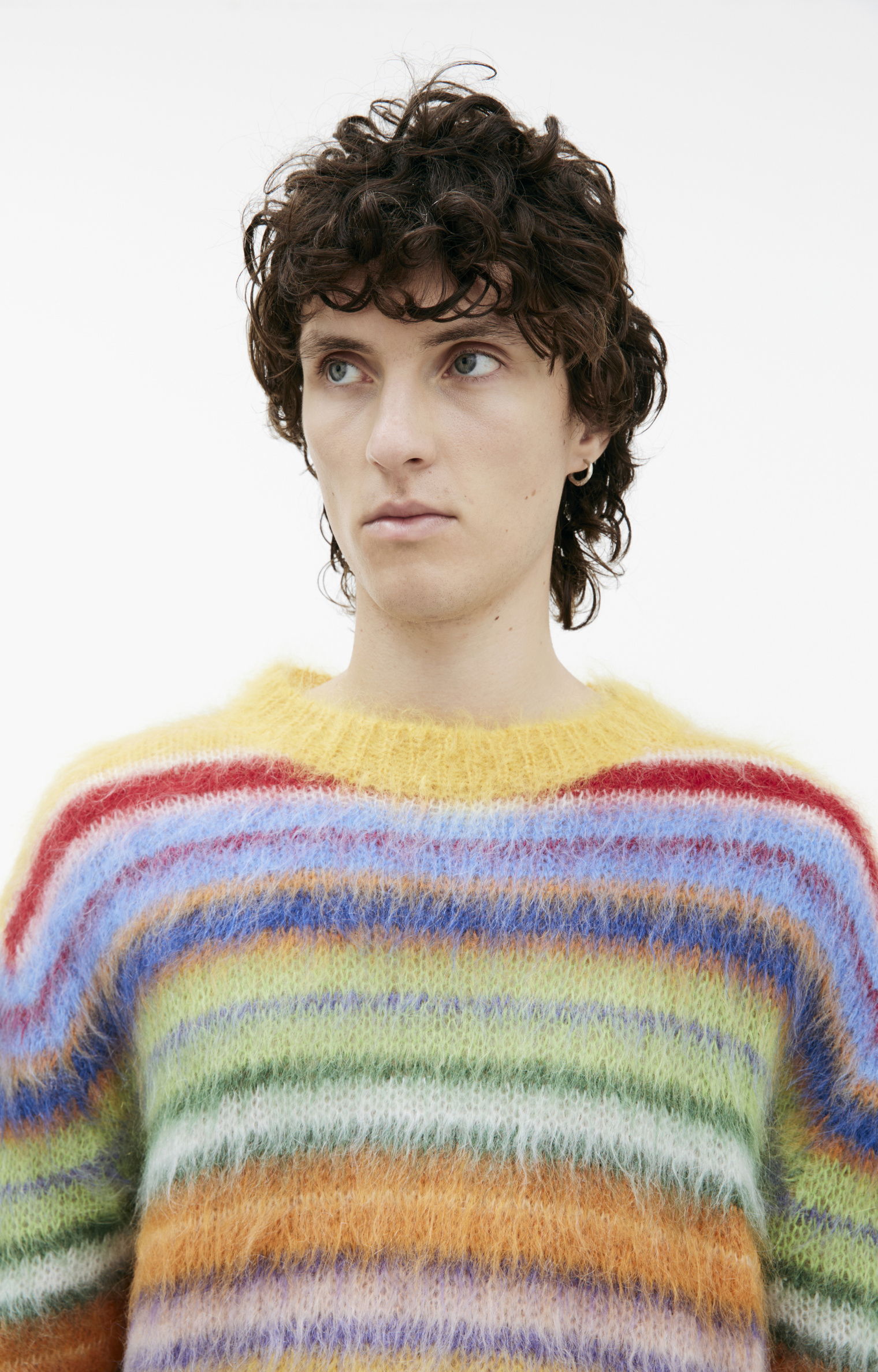 Marni Striped mohair sweater