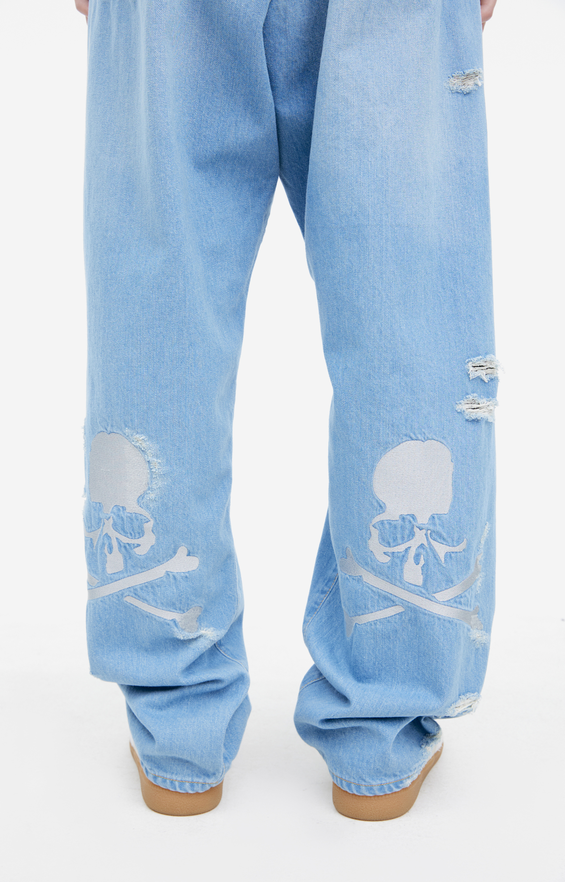 Mastermind WORLD Blue jeans with stripes