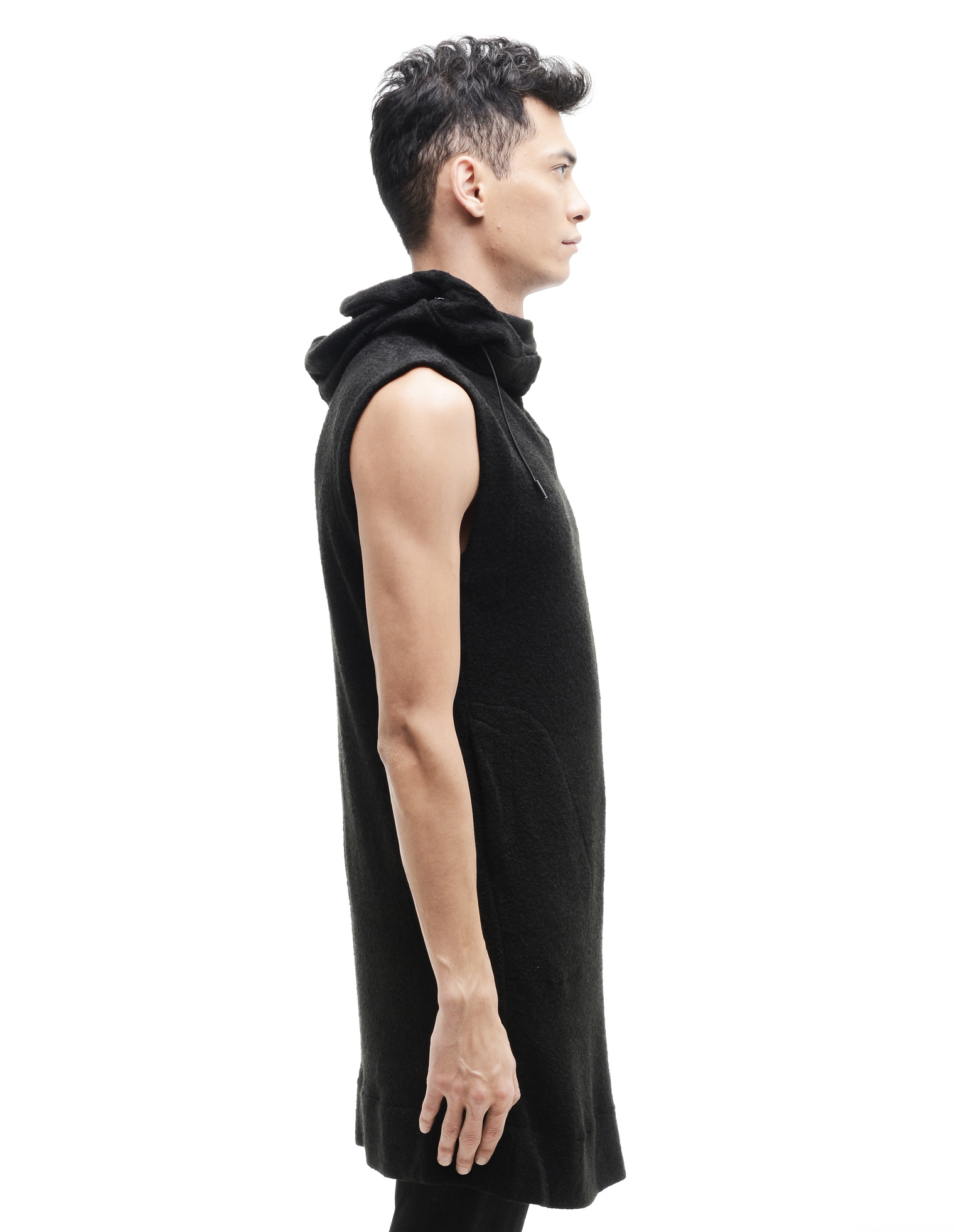 Julius Acrylic and alpaca vest