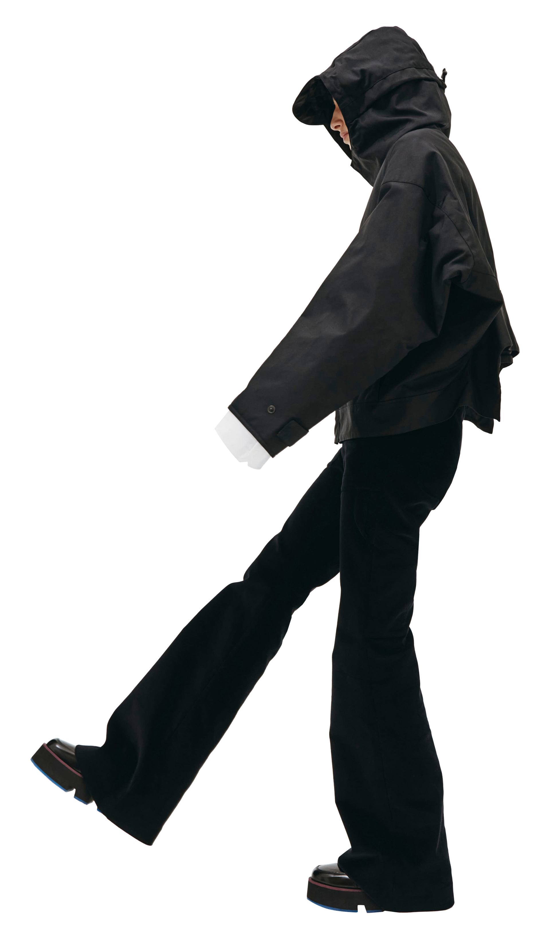 Balenciaga Black Upside Down Jacket