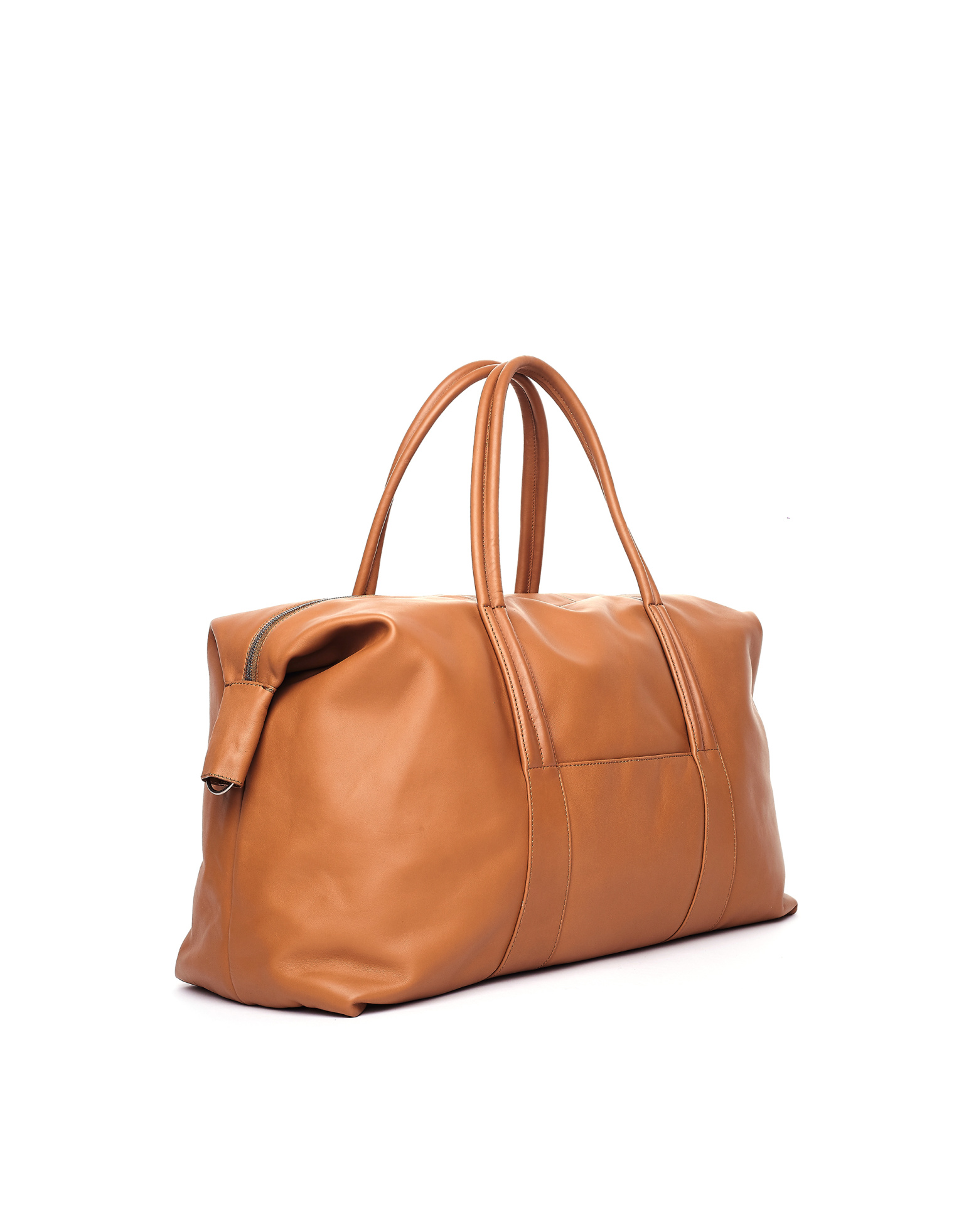 Maison Margiela Brown Leather Sailor Travel Bag