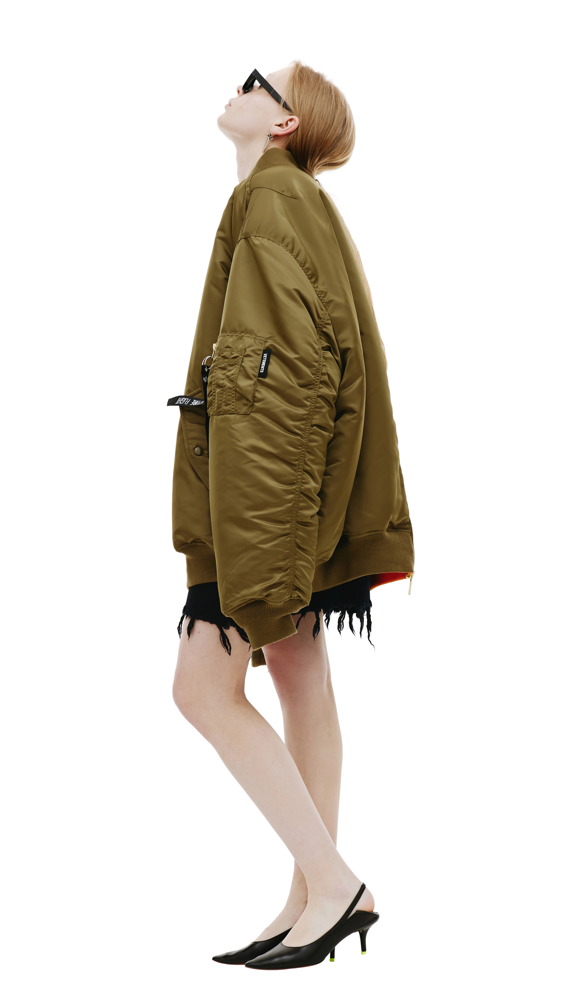 VETEMENTS х Alpha Industries double reversible bomber jacket