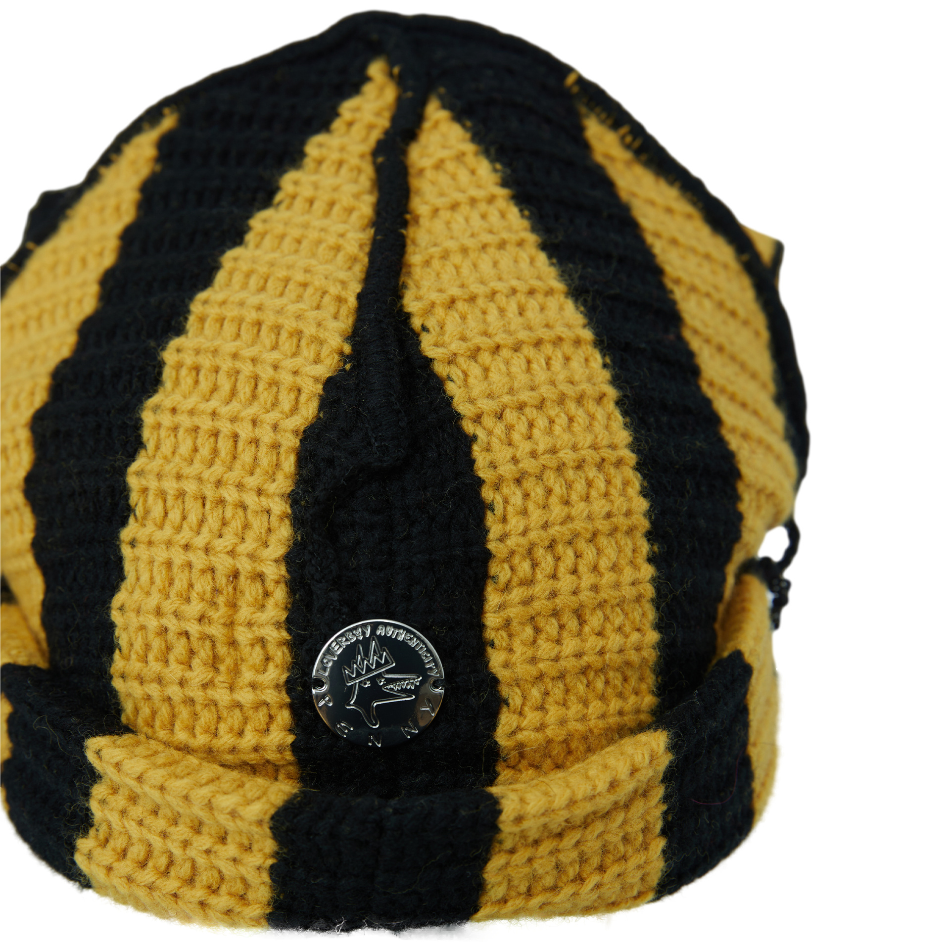 CHARLES JEFFREY LOVERBOY Striped knit beanie