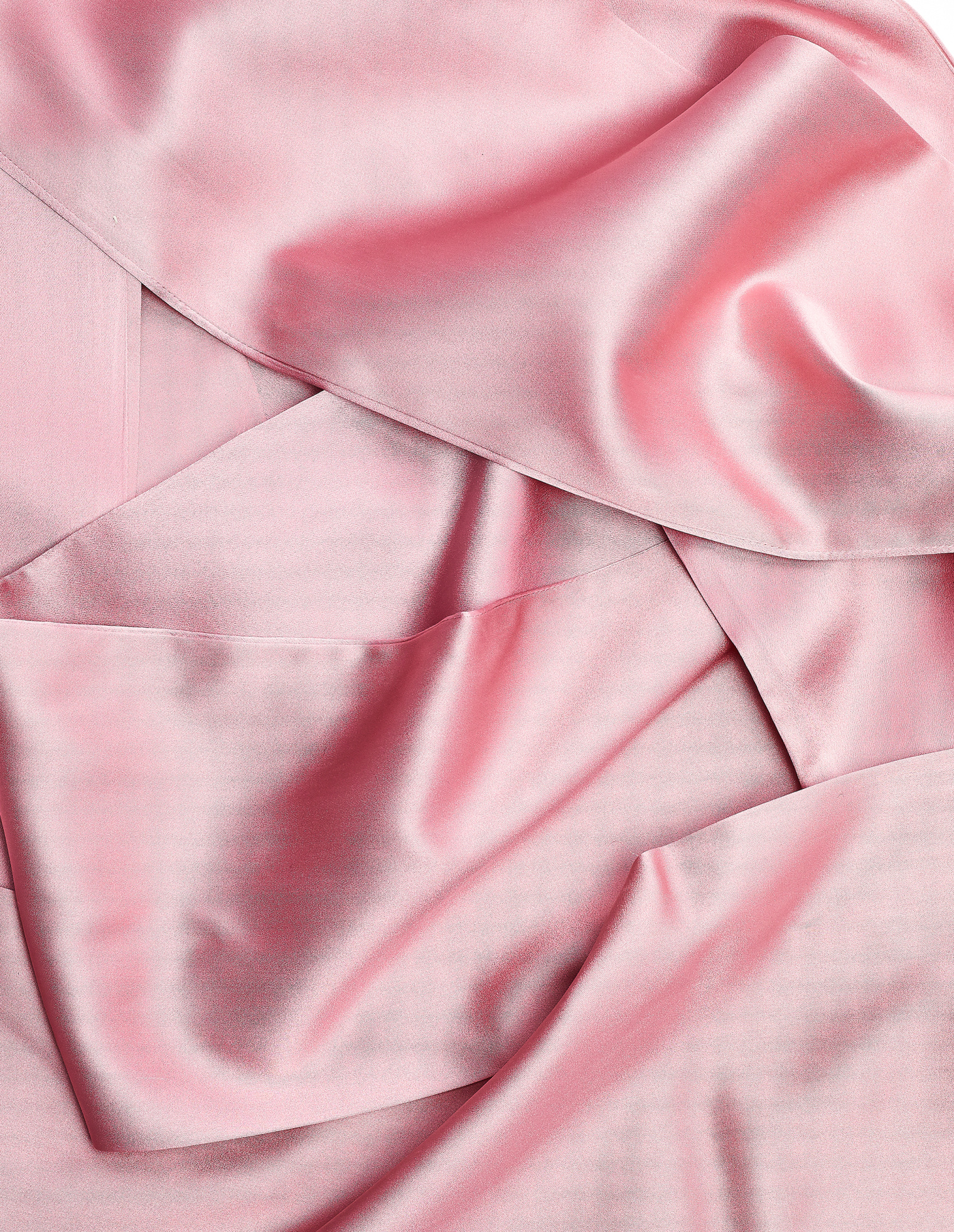 Undercover Розовый шелковый шарф