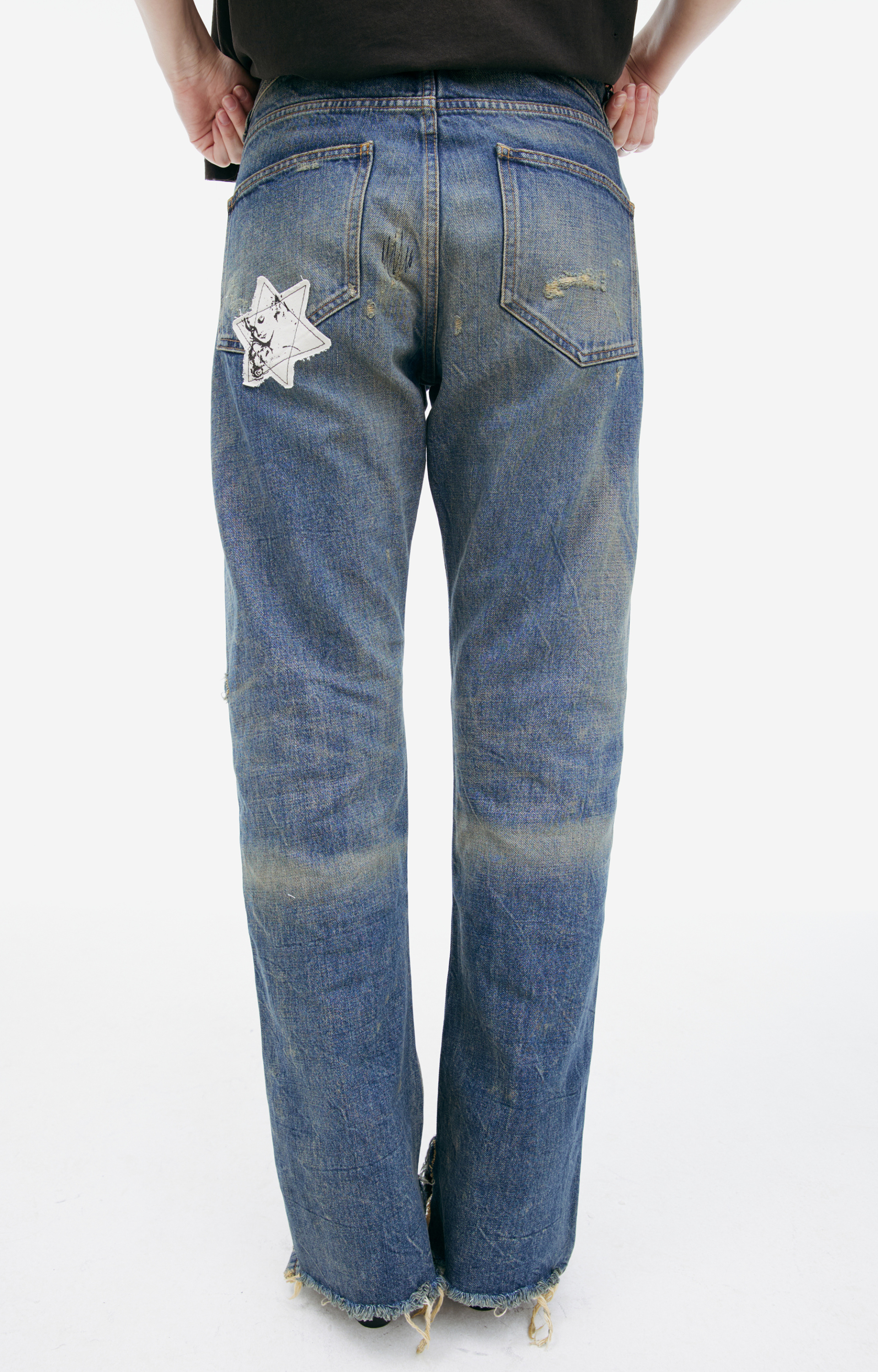 Enfants Riches Déprimés Jeans with patches