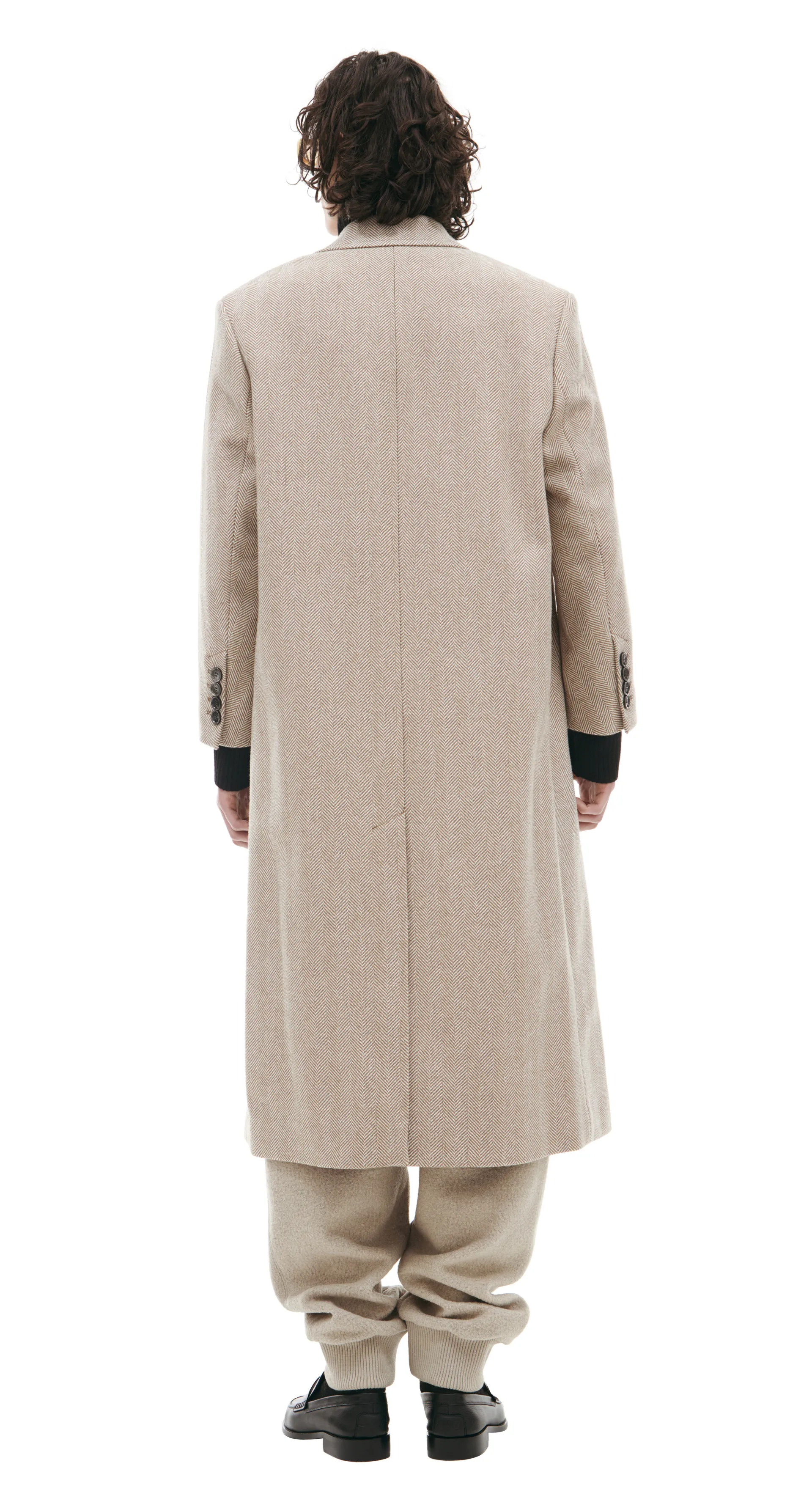 AMI PARIS Double-breasted wool coat