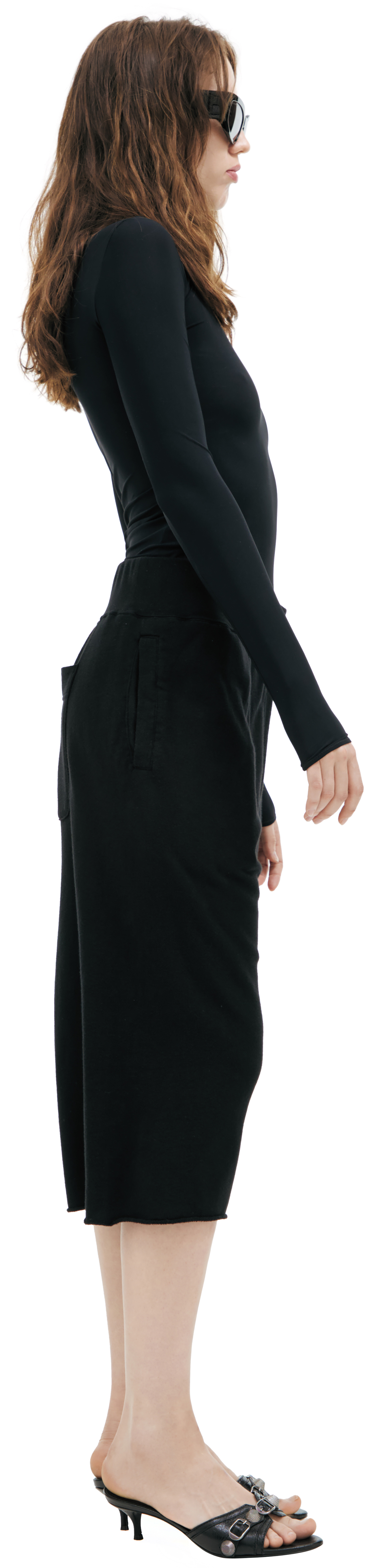 Undercover Black shorts with patch