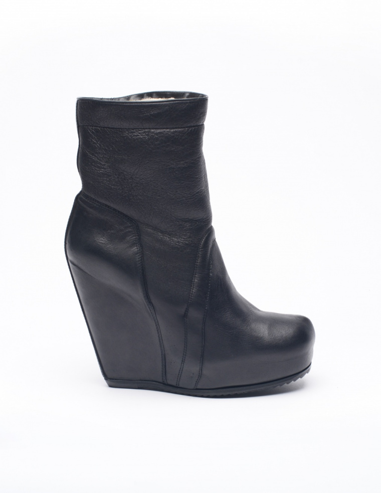 Rick Owens Ботильоны на танкетке