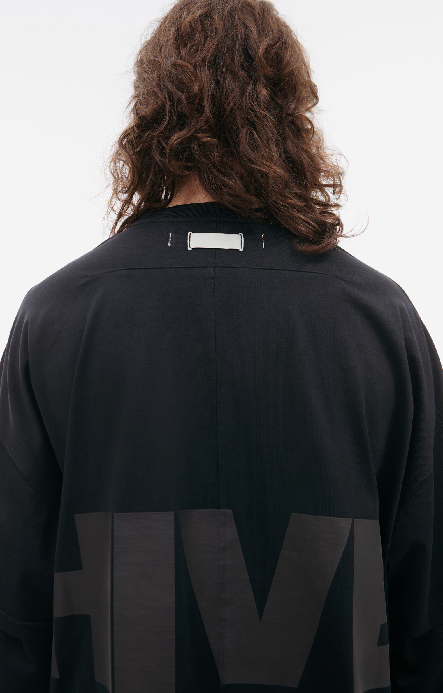 B1ARCHIVE Double-layered longsleeve with logo