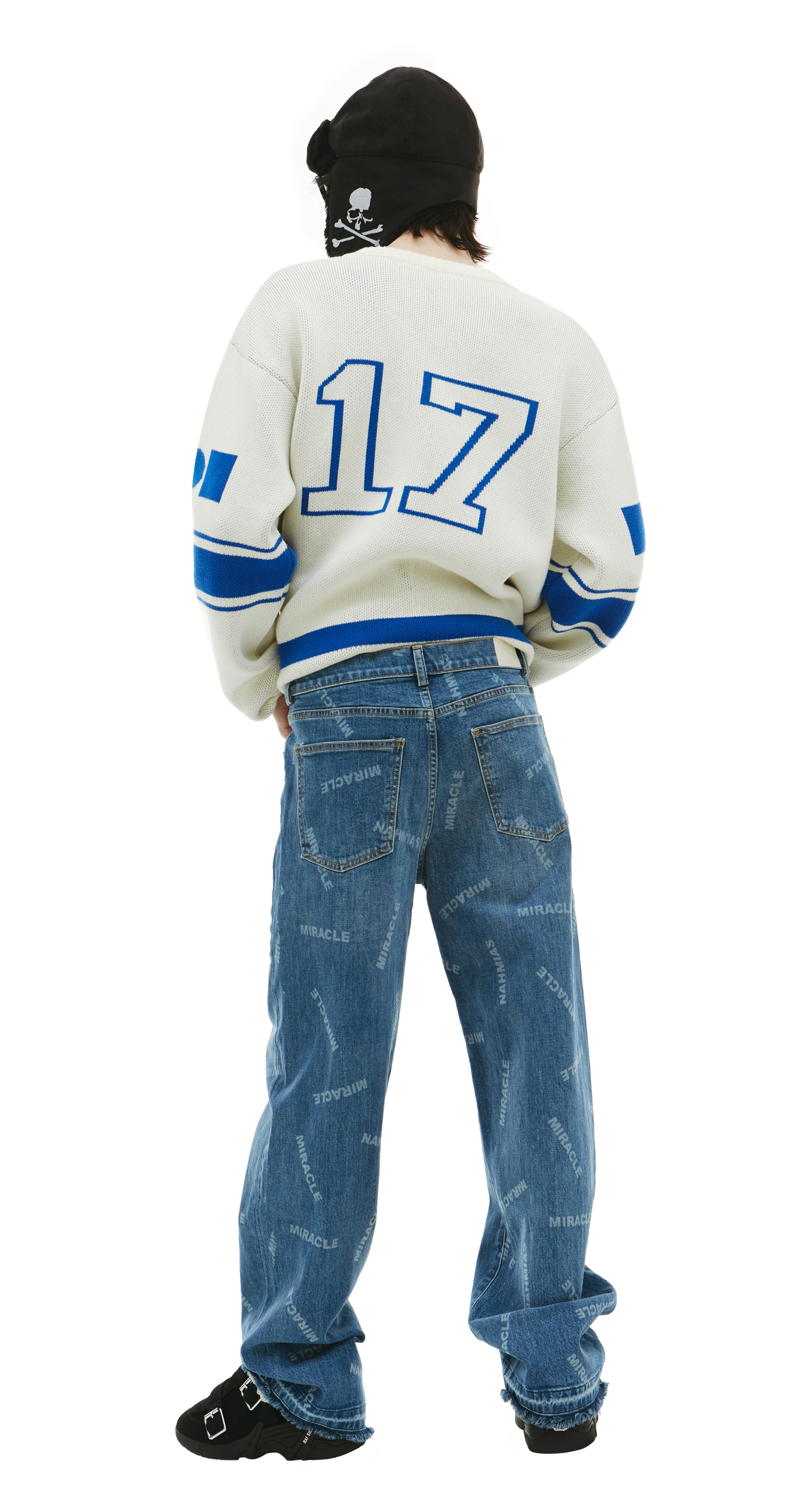 Nahmias Miracle logo jeans