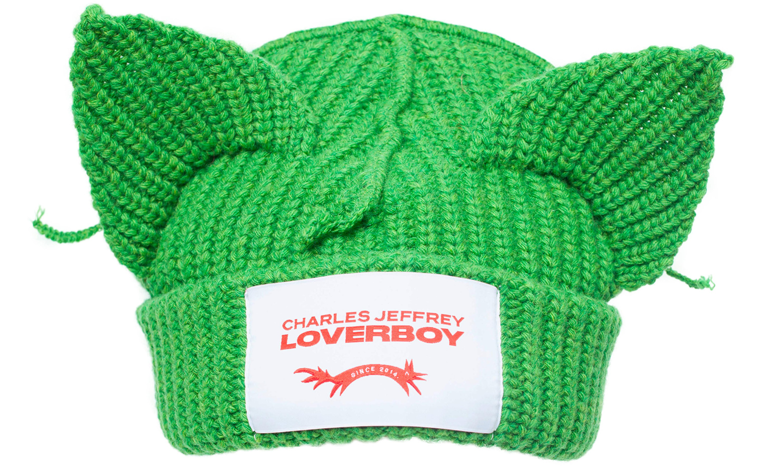 CHARLES JEFFREY LOVERBOY Logo wool beanie