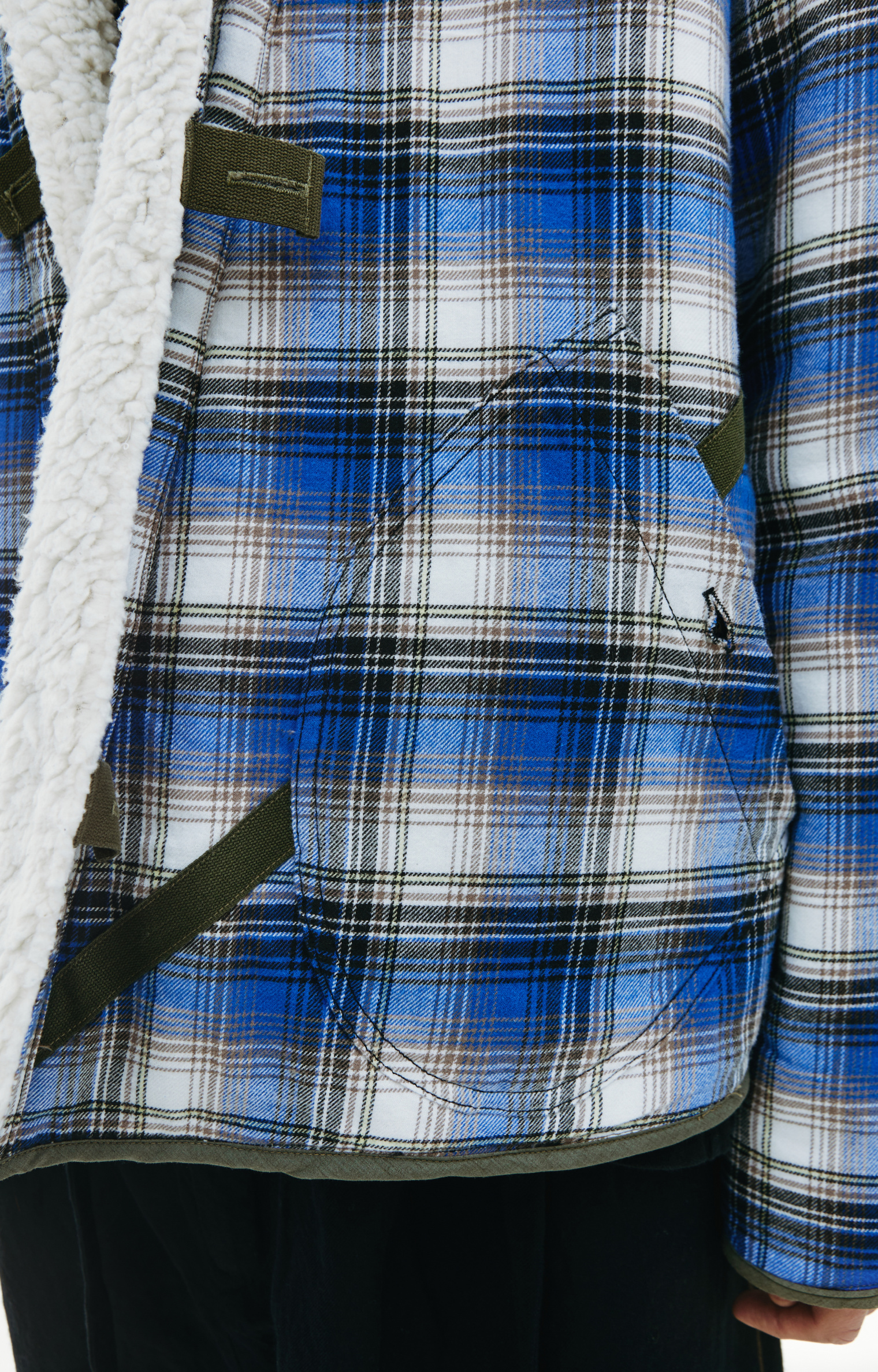 Greg Lauren Reversible checkered jacket