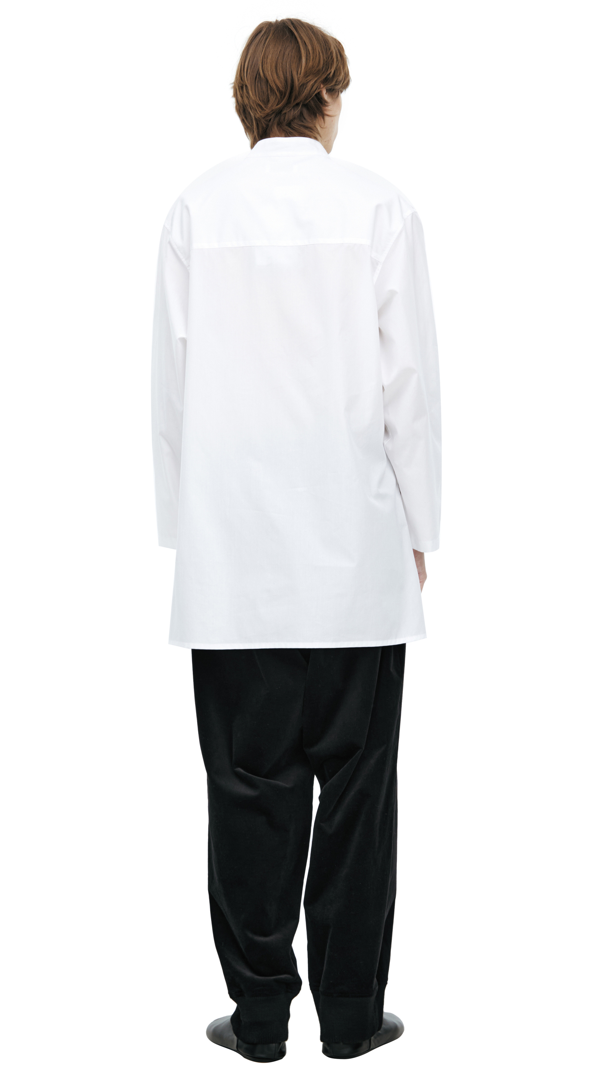 Yohji Yamamoto White button-down shirt