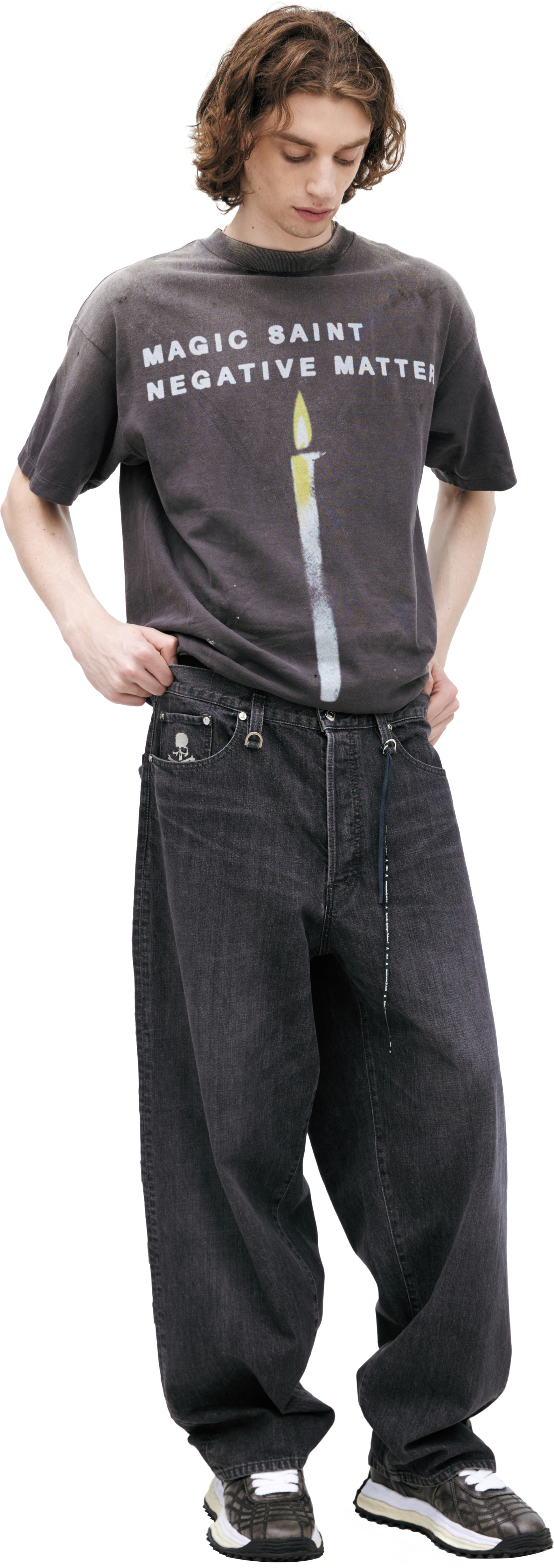 Mastermind WORLD Jeans with patches