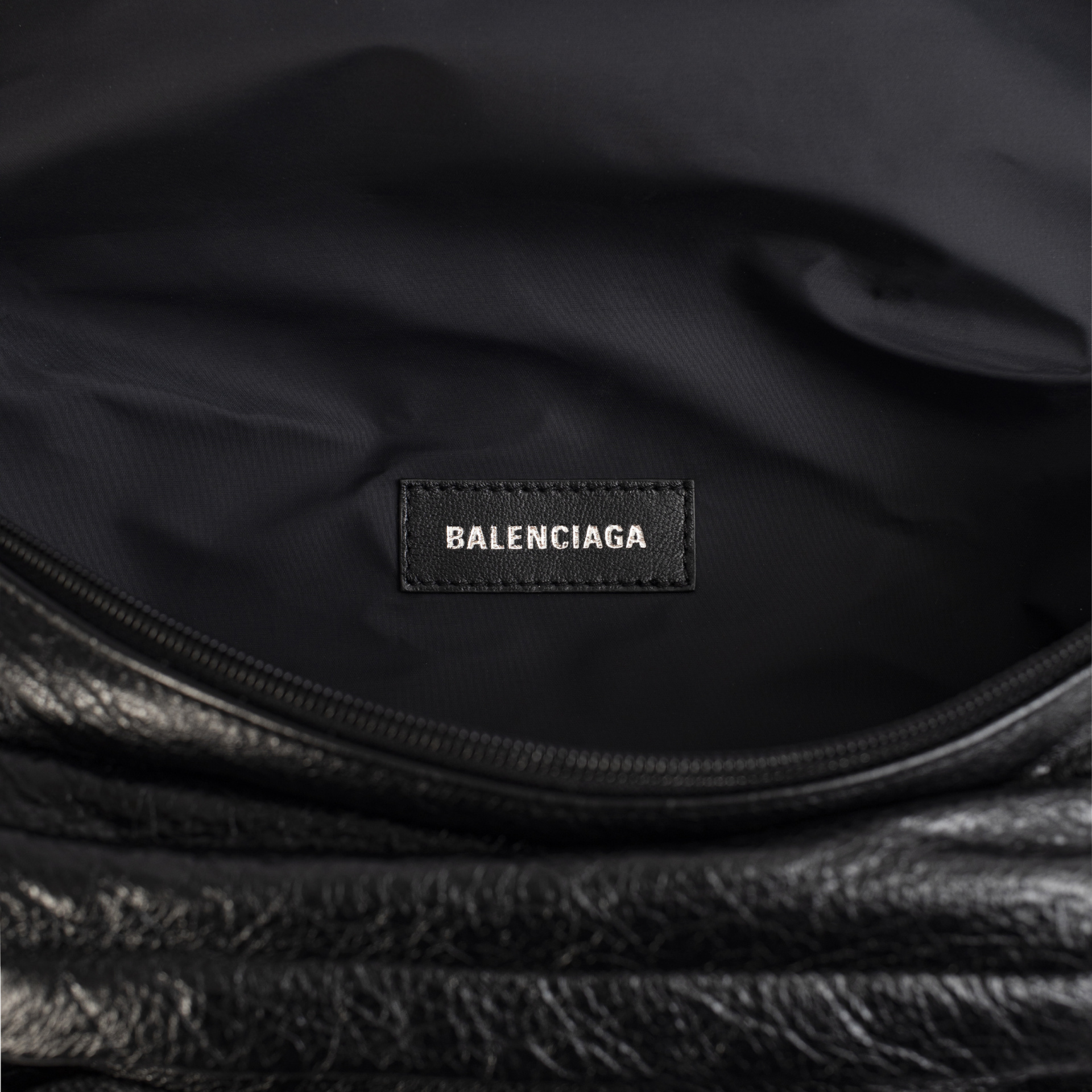 Balenciaga Army Large Beltbag in black