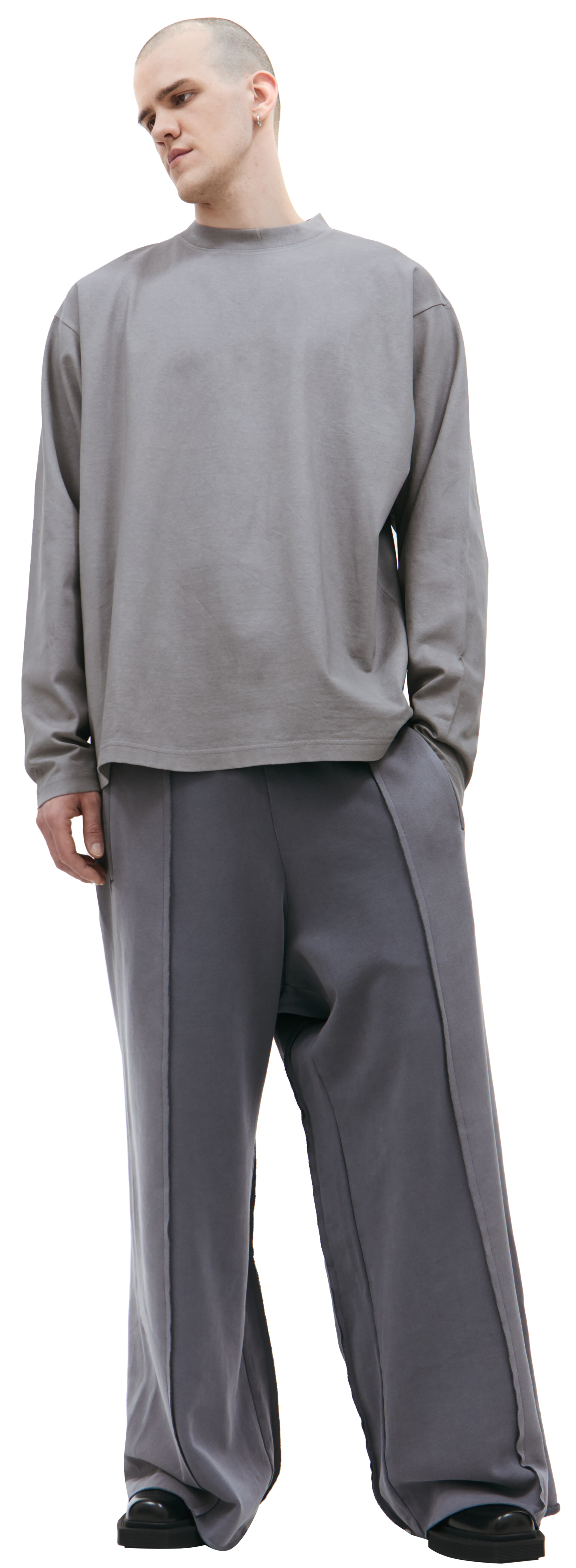 PROTOTYPES Grey cotton longsleeve