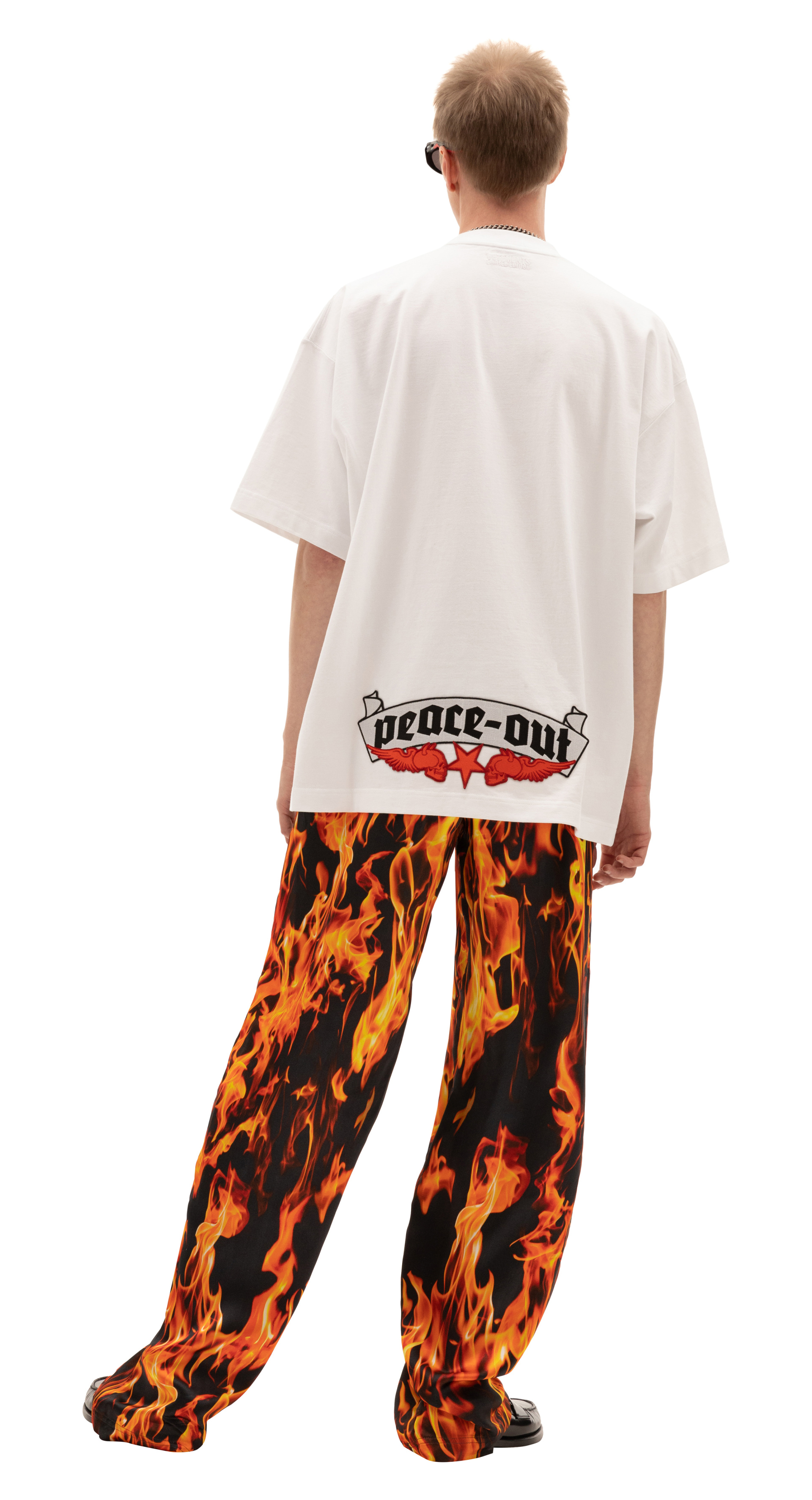 VETEMENTS The Devil T-shirt in white