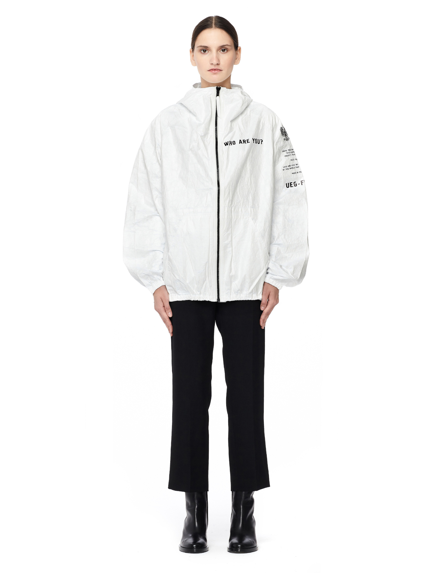 UEG Printed Tyvek Jacket with Hood