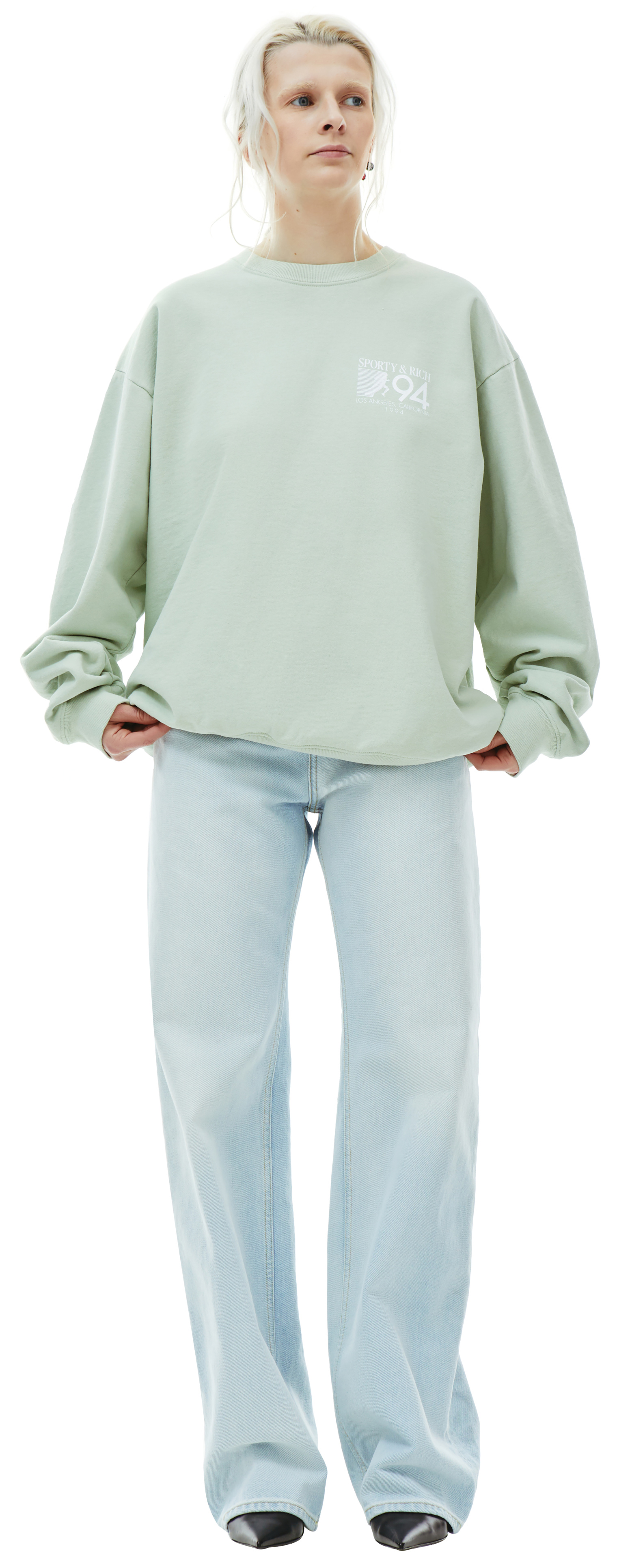 SPORTY & RICH Cotton \'94 California\' sweatshirt