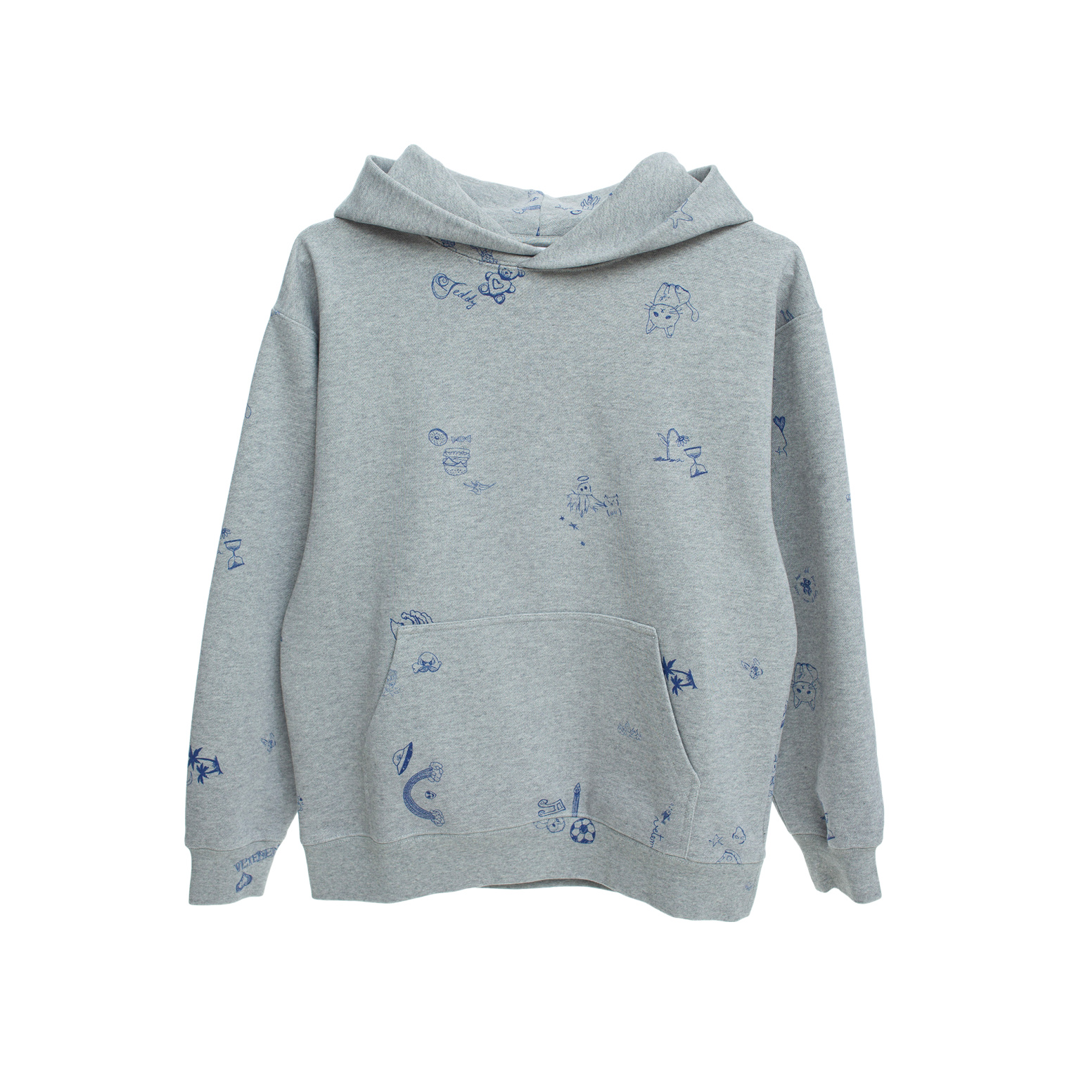 VETEMENTS hoodie with monoprint