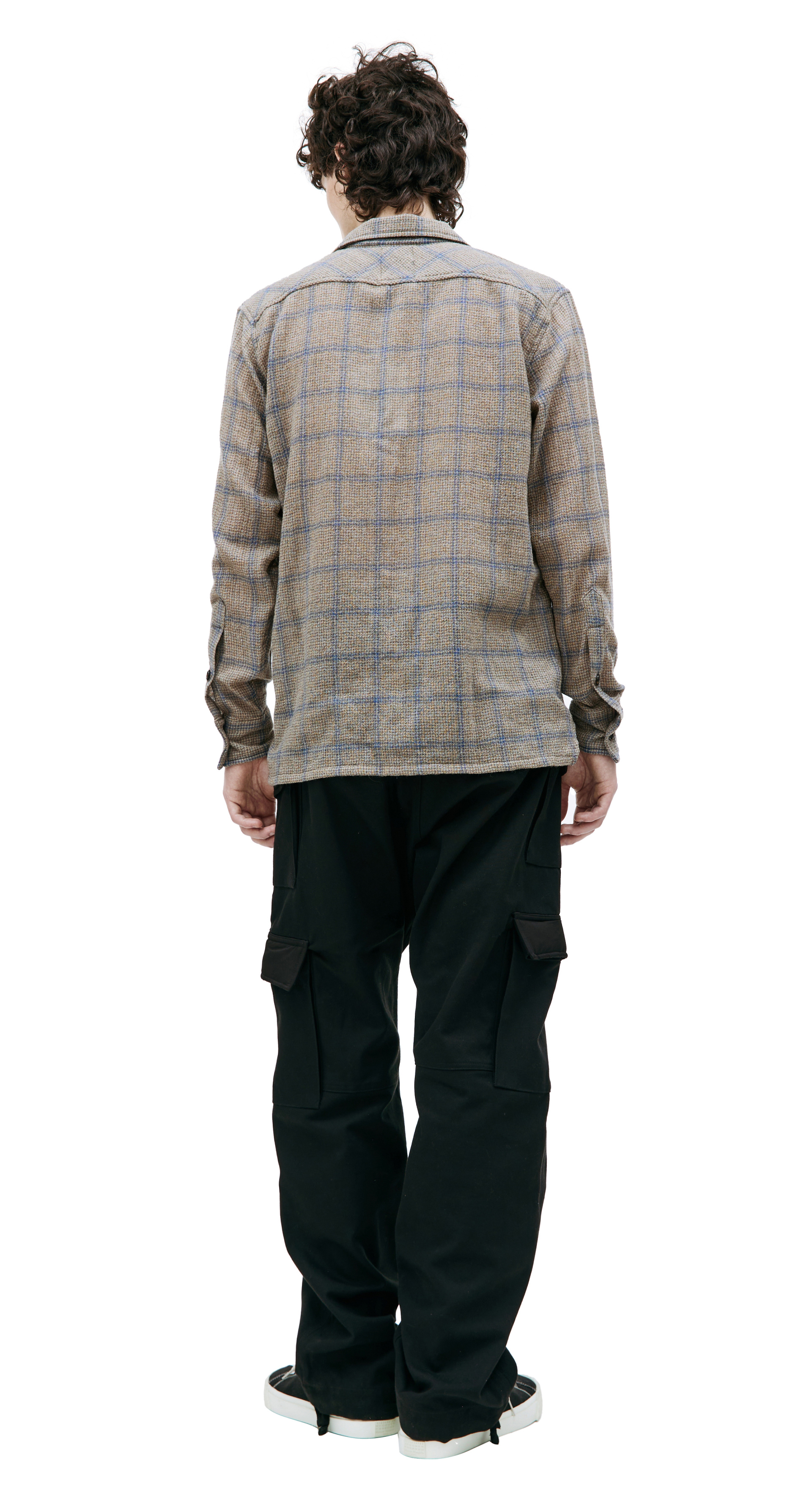 BTFL Checked shirt with patch pockets