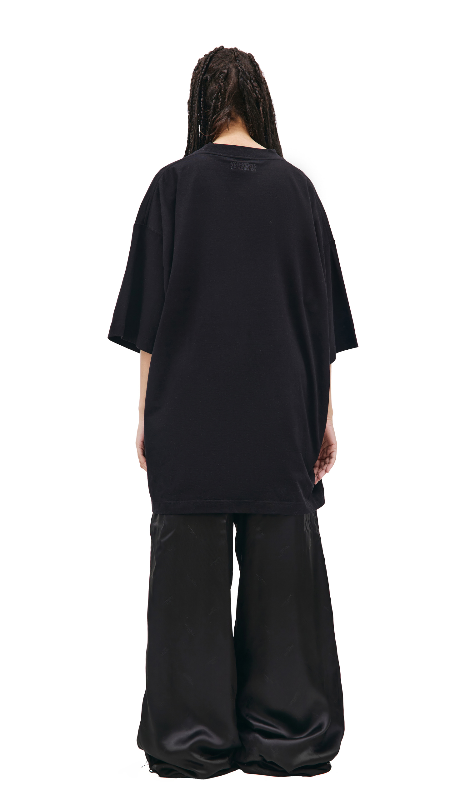 VETEMENTS Embroidered oversize t-shirt