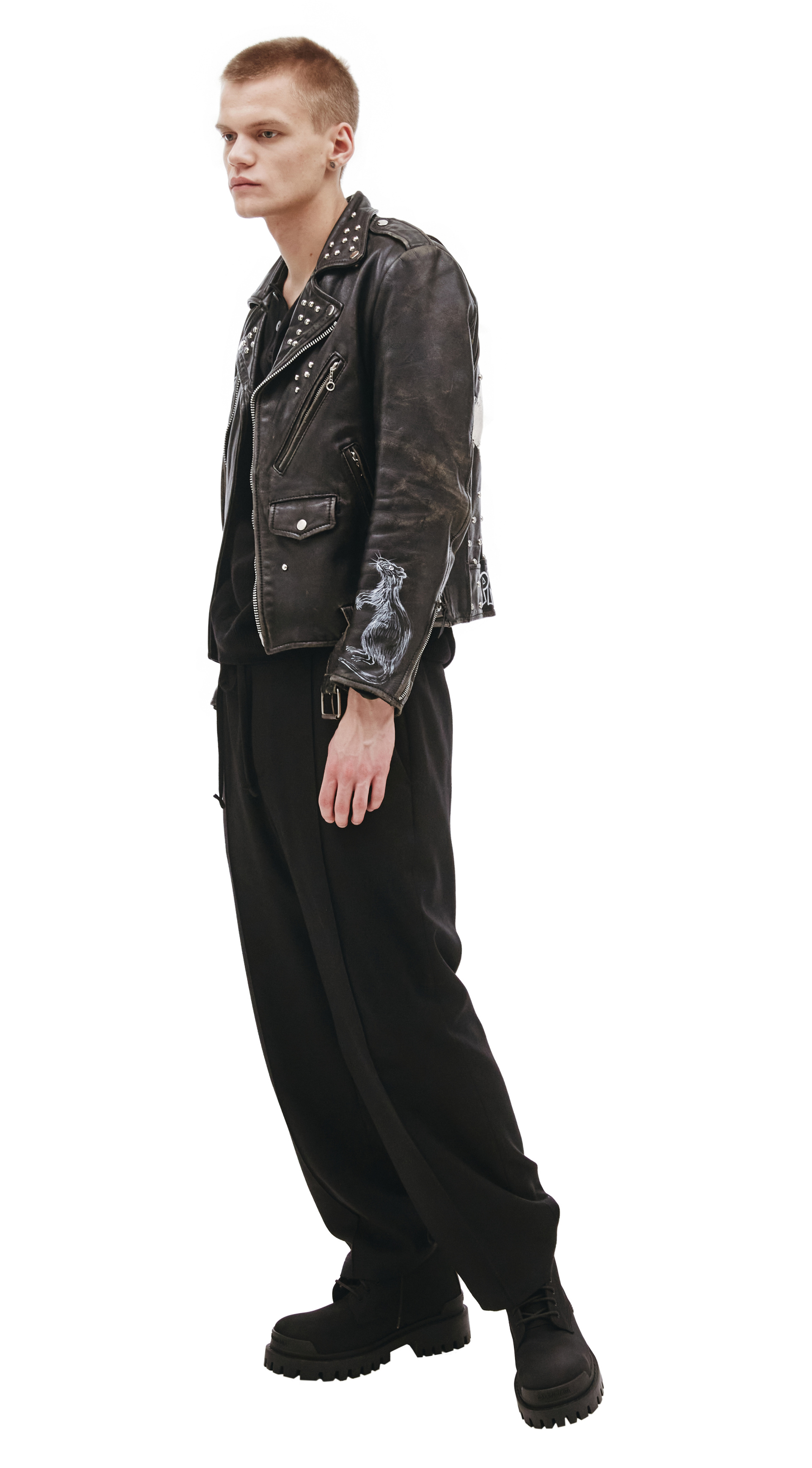 Enfants Riches Déprimés ERD X SV Leather Jacket