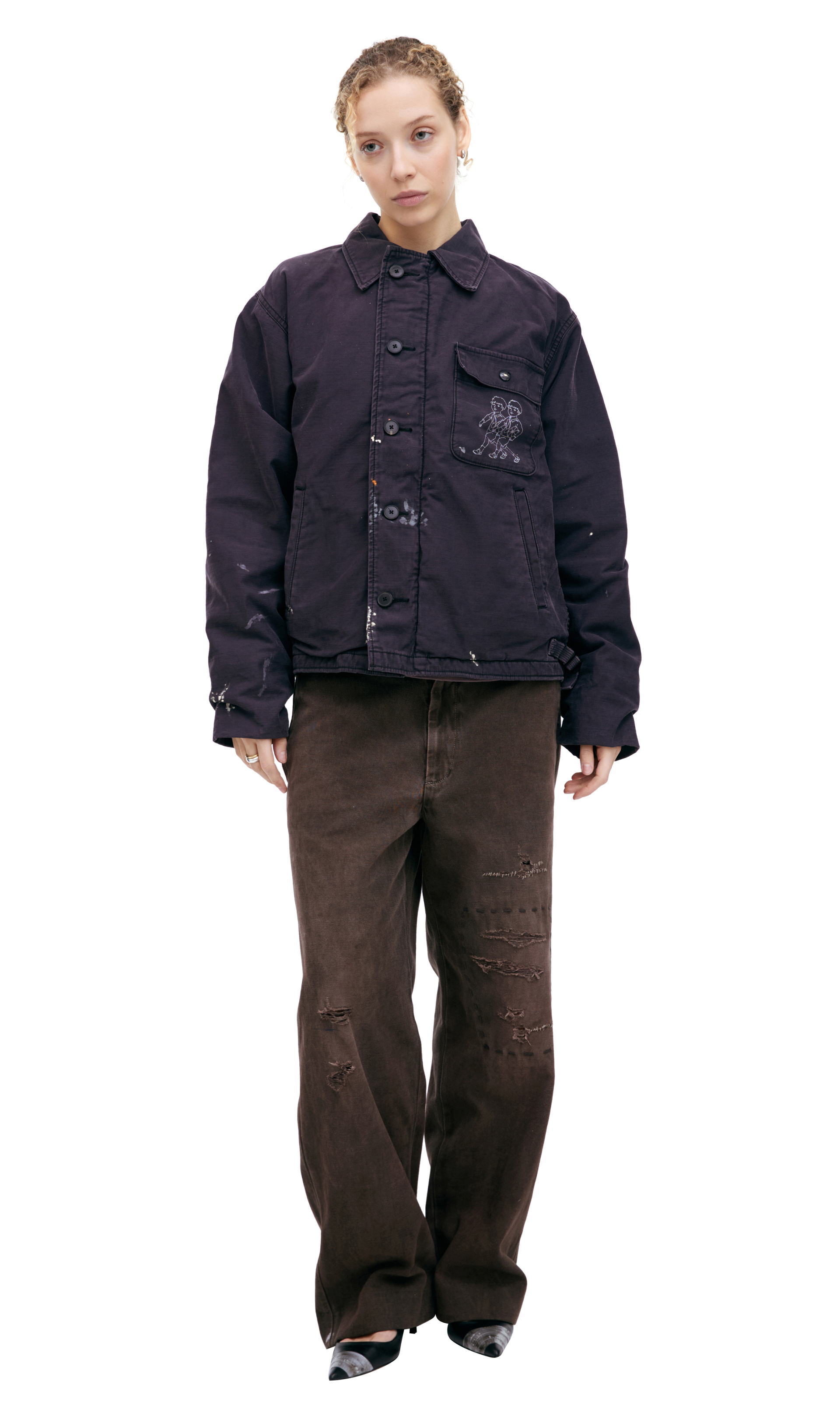 Enfants Riches Déprimés Embroidered Jacket