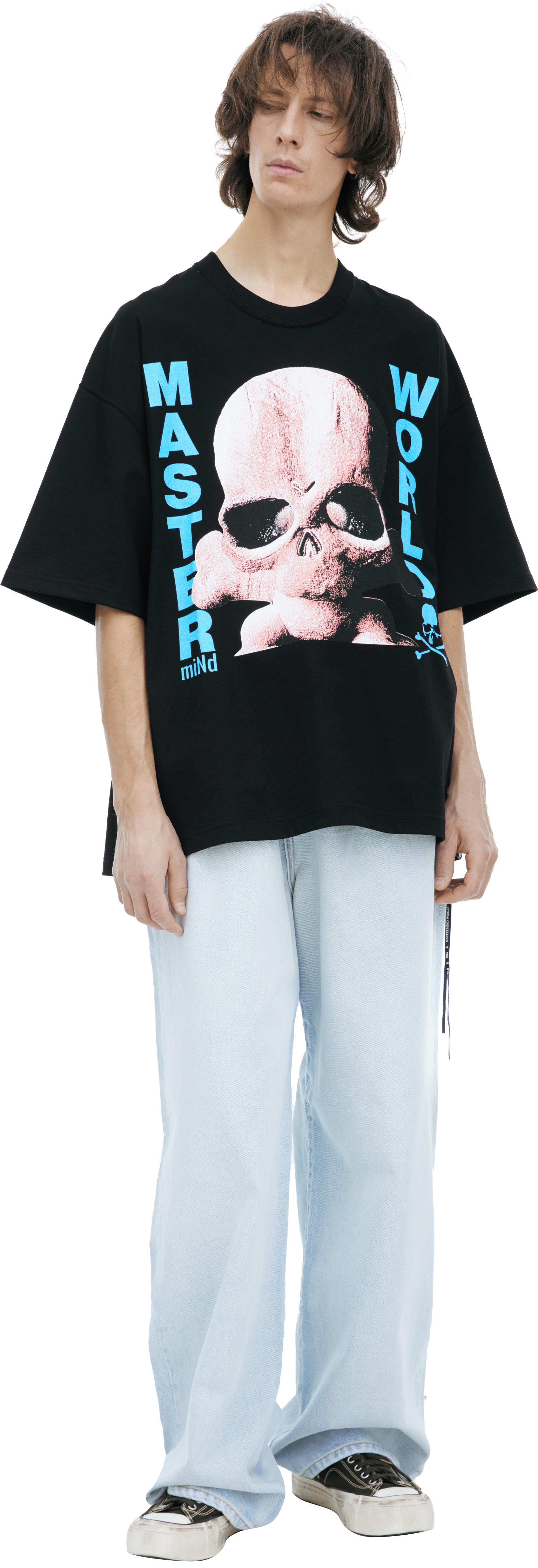 Mastermind WORLD Black print T-shirt